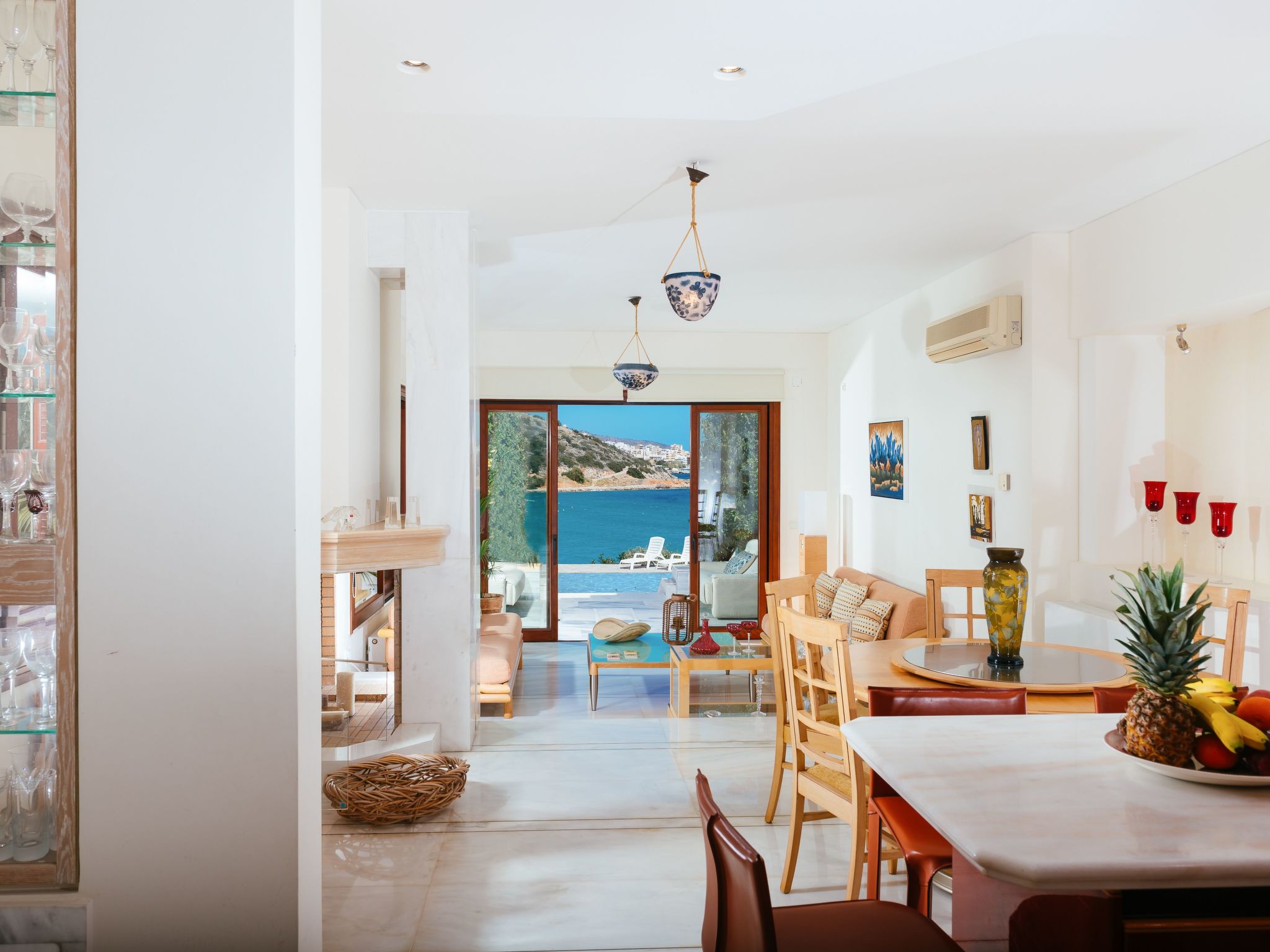Agios Nikolaos Strand Villa-Drinnen