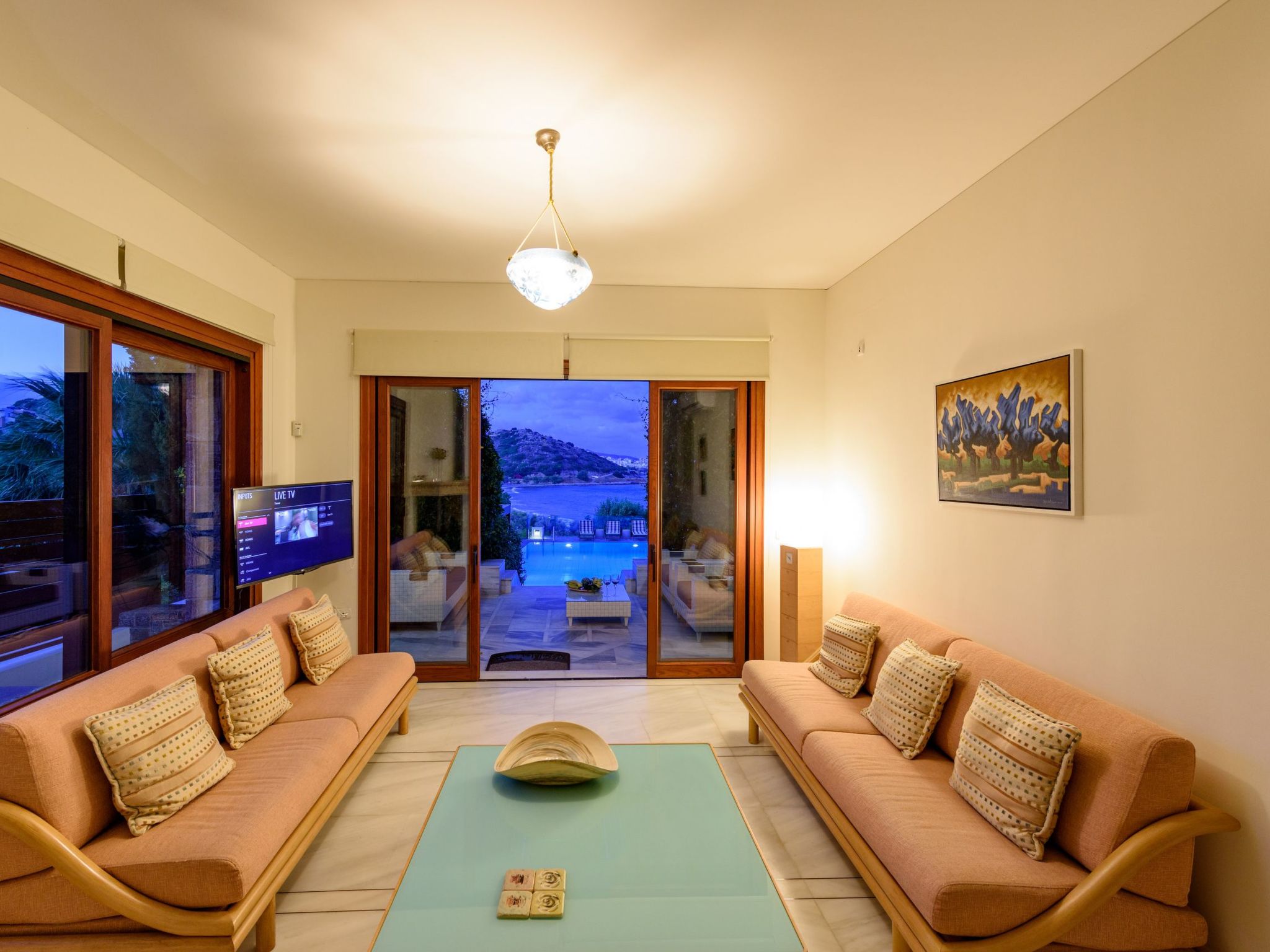 Agios Nikolaos Strand Villa-Drinnen