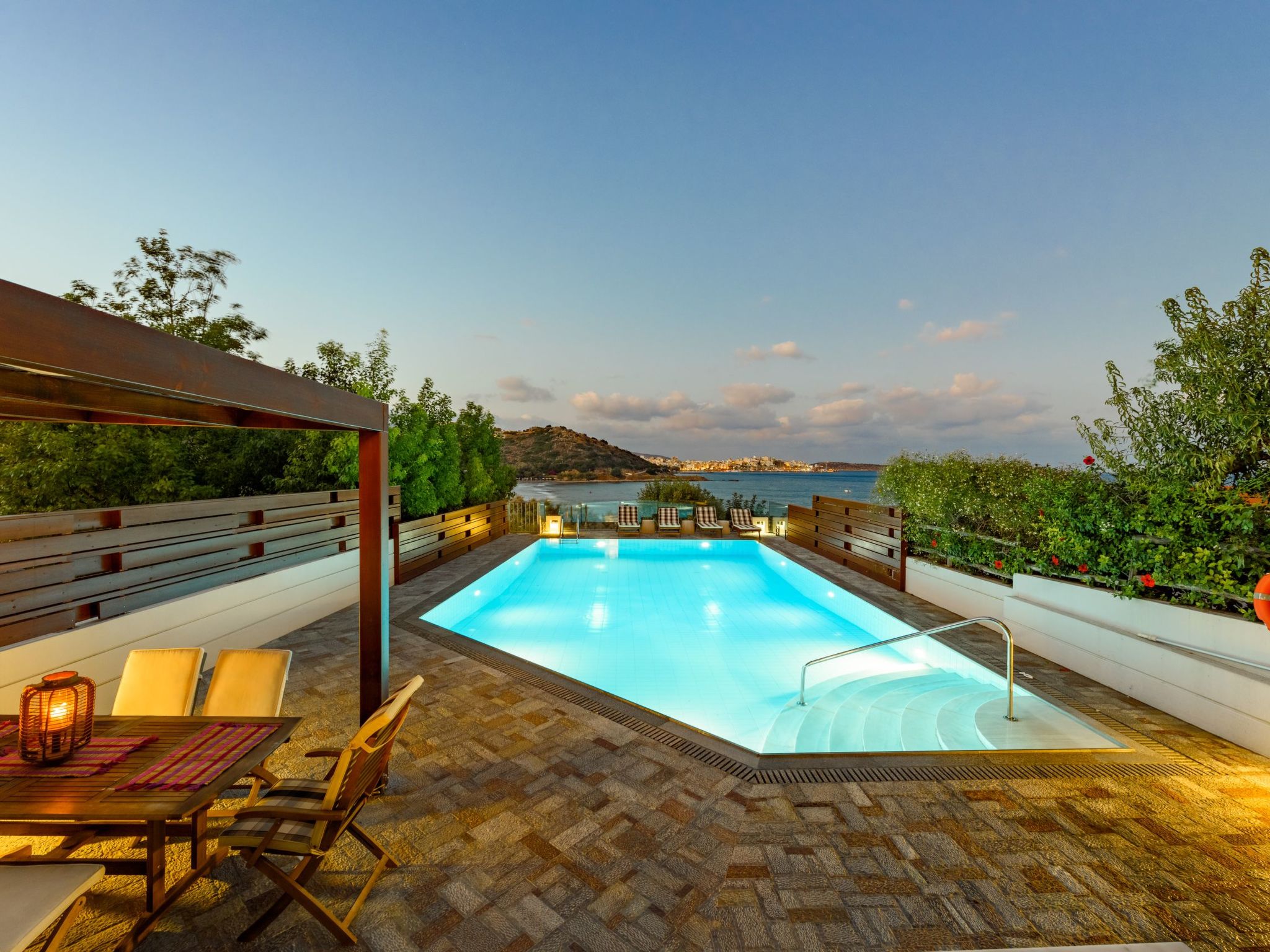 Agios Nikolaos Strand Villa-Draußen