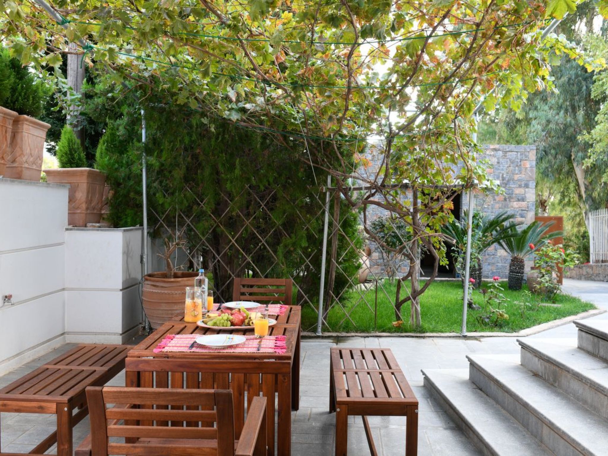 Agios Nikolaos Strand Villa-Draußen