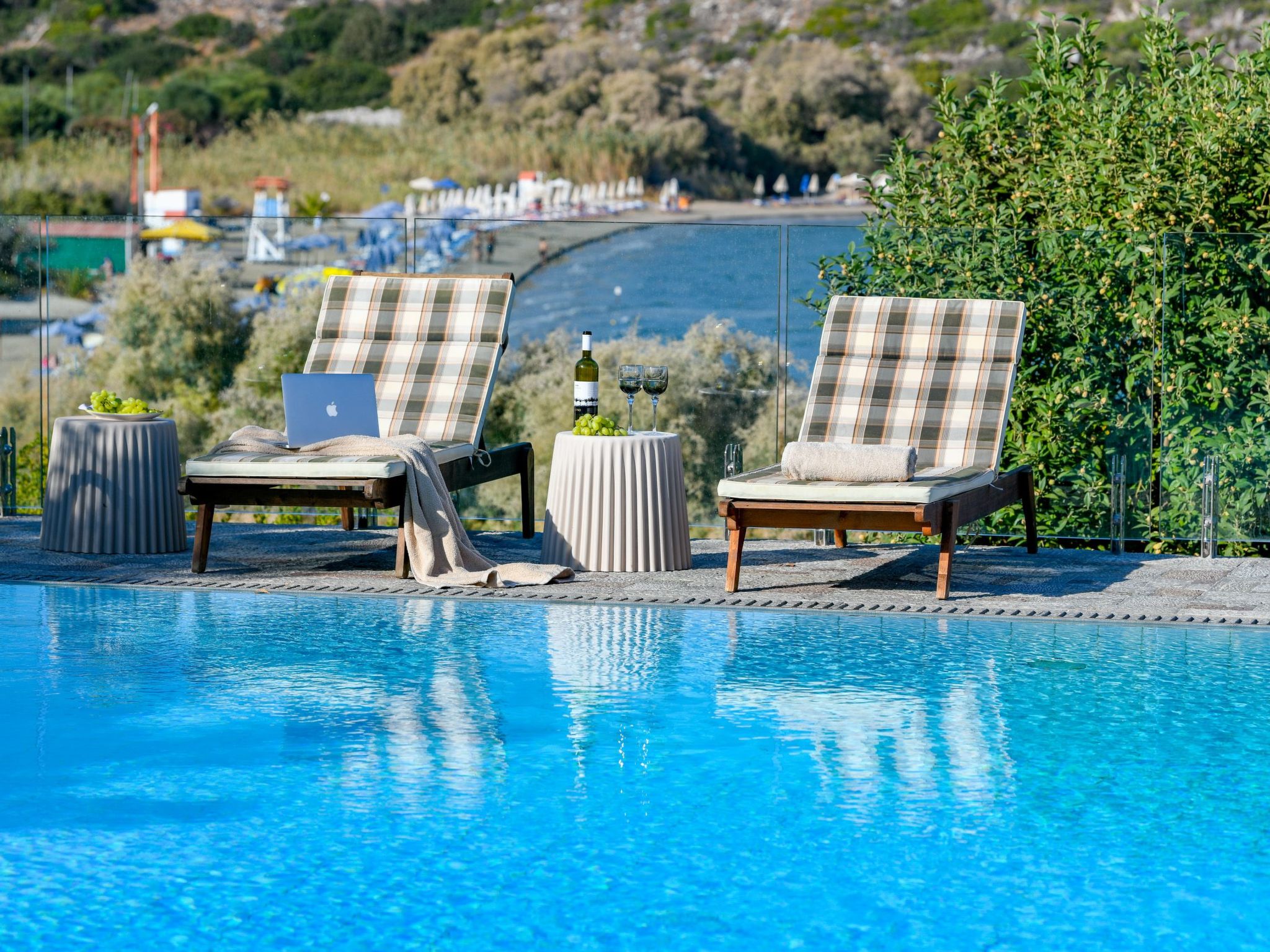 Agios Nikolaos Strand Villa-Draußen