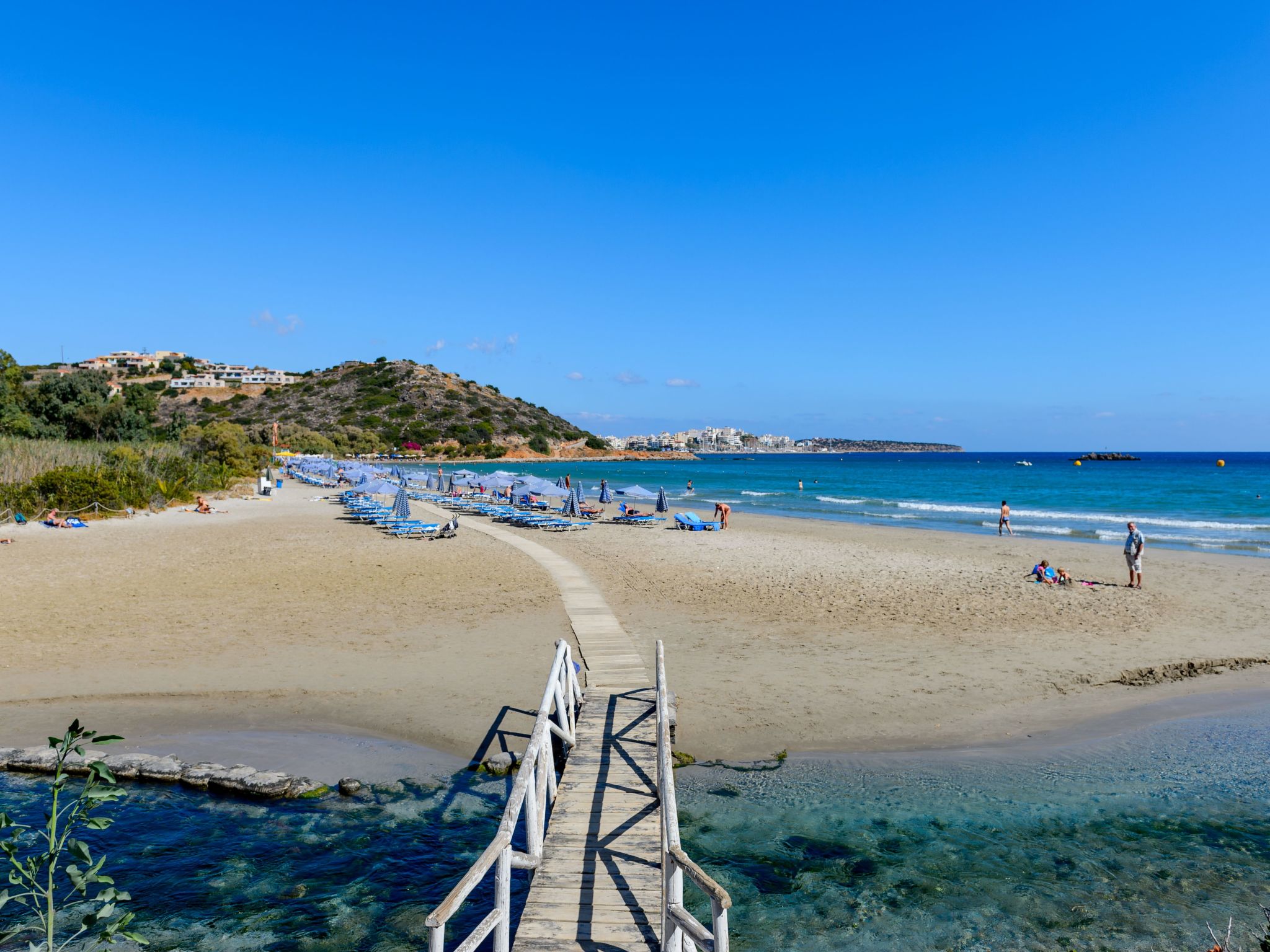 Agios Nikolaos Strand Villa-Draußen