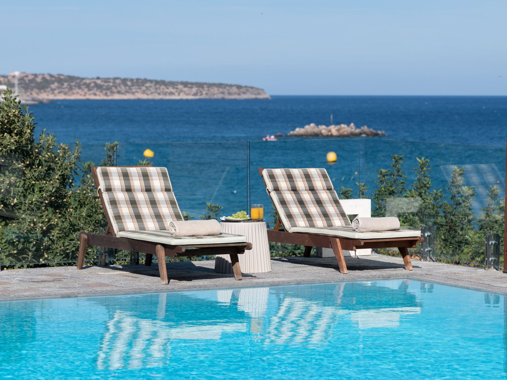 Agios Nikolaos Strand Villa-Draußen