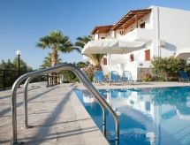 Zonnig appartement in Agios Nikolaos met bergzicht, vlakbij zee - thumbnail 1