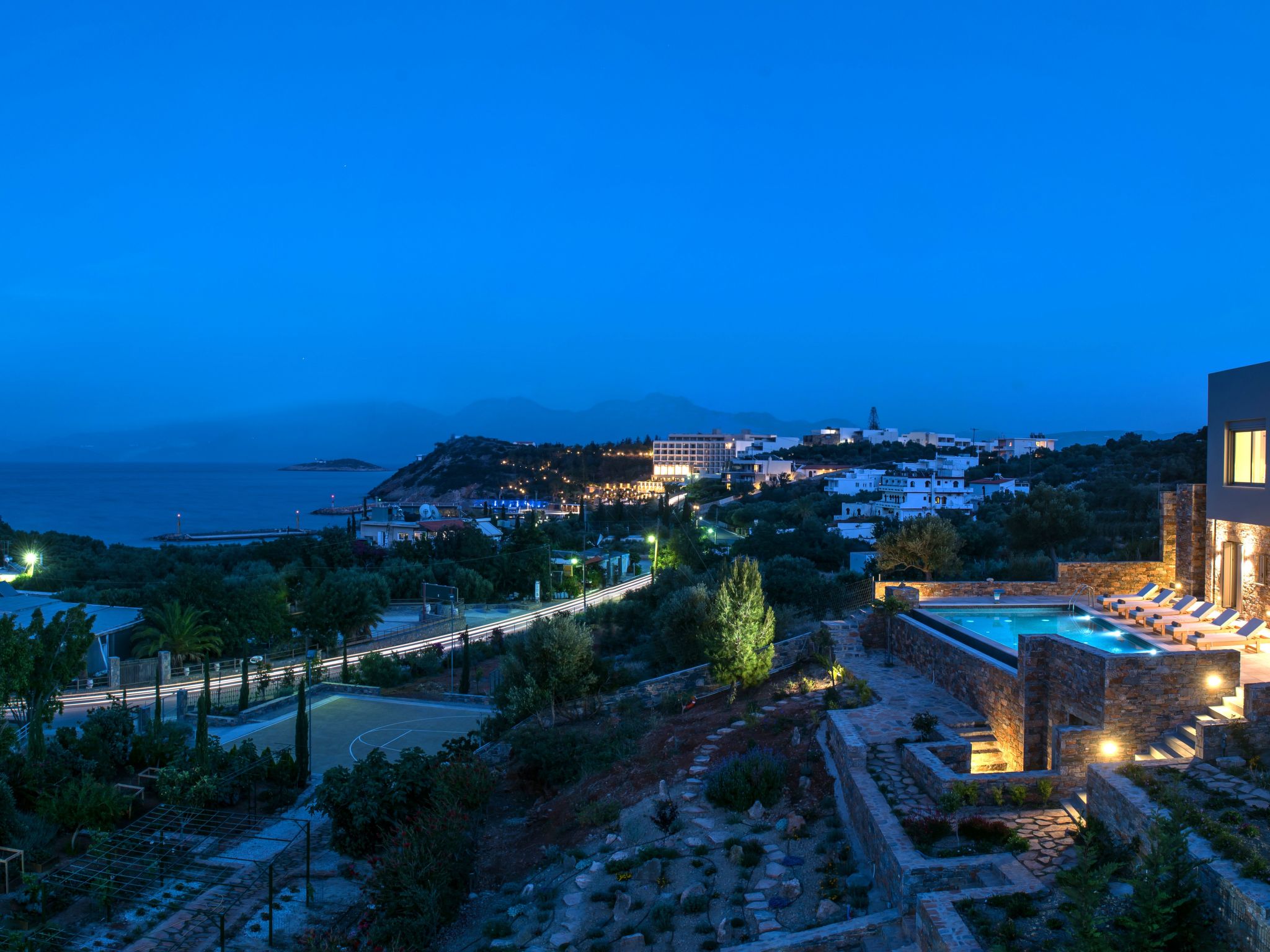 Haus in Agios Nikolaos mit außergewöhnlicher Aussicht-Binnen