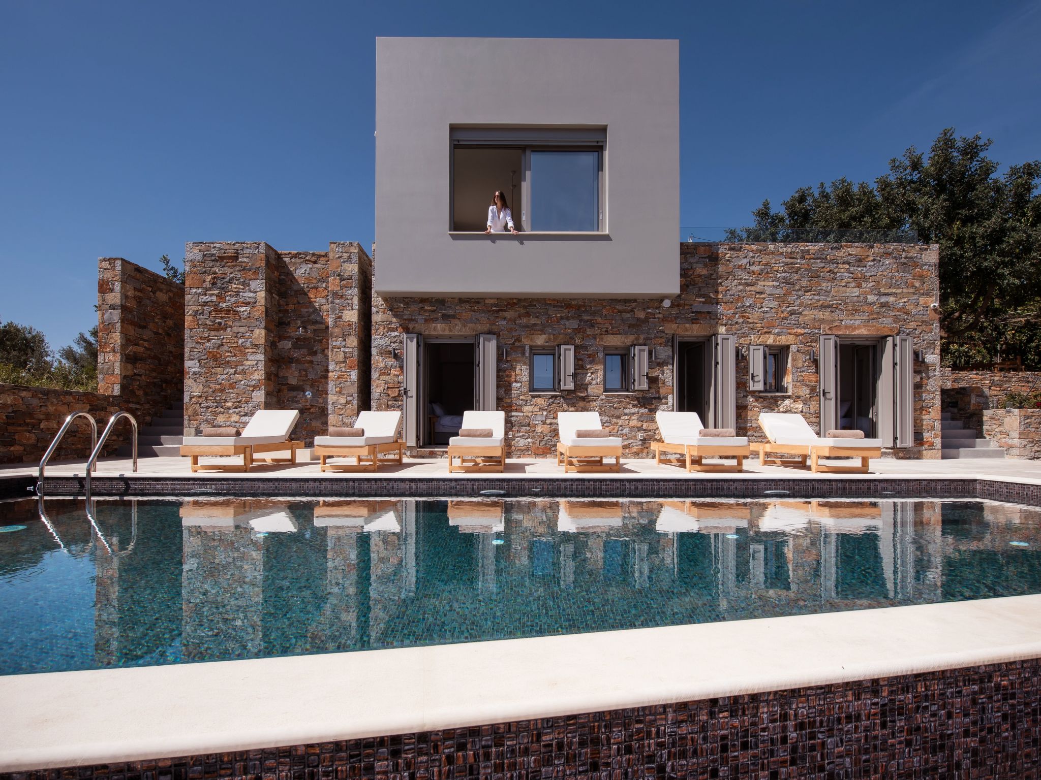 Haus in Agios Nikolaos mit außergewöhnlicher Aussicht-Binnen