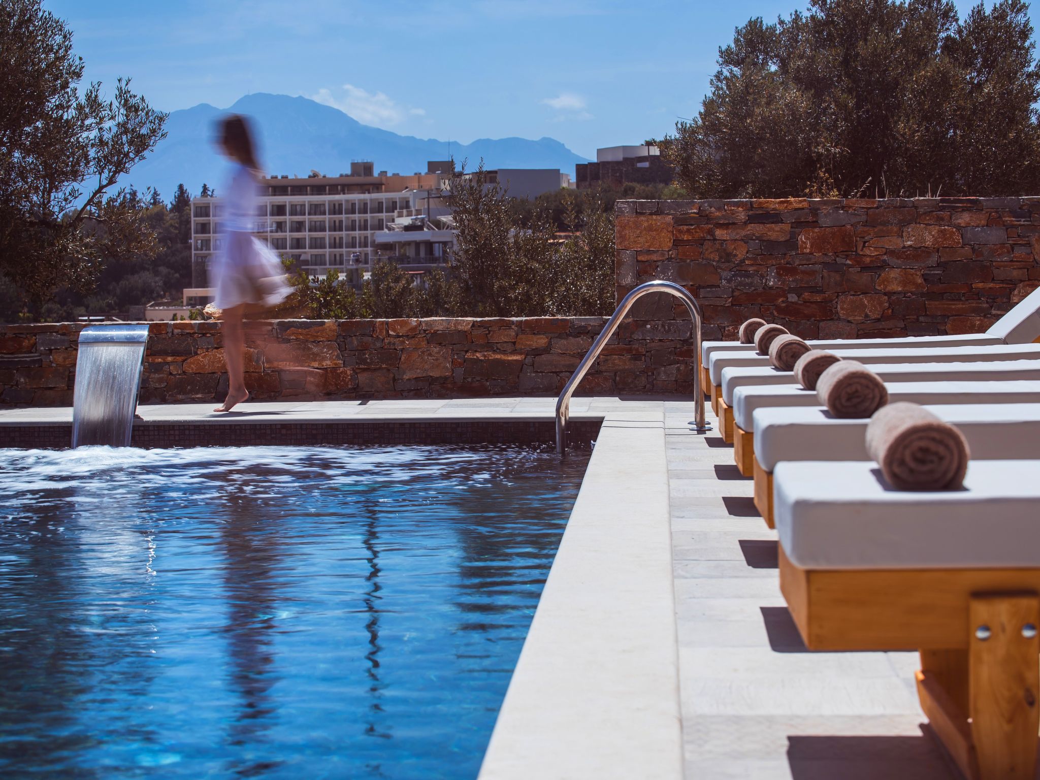 Haus in Agios Nikolaos mit außergewöhnlicher Aussicht-Binnen