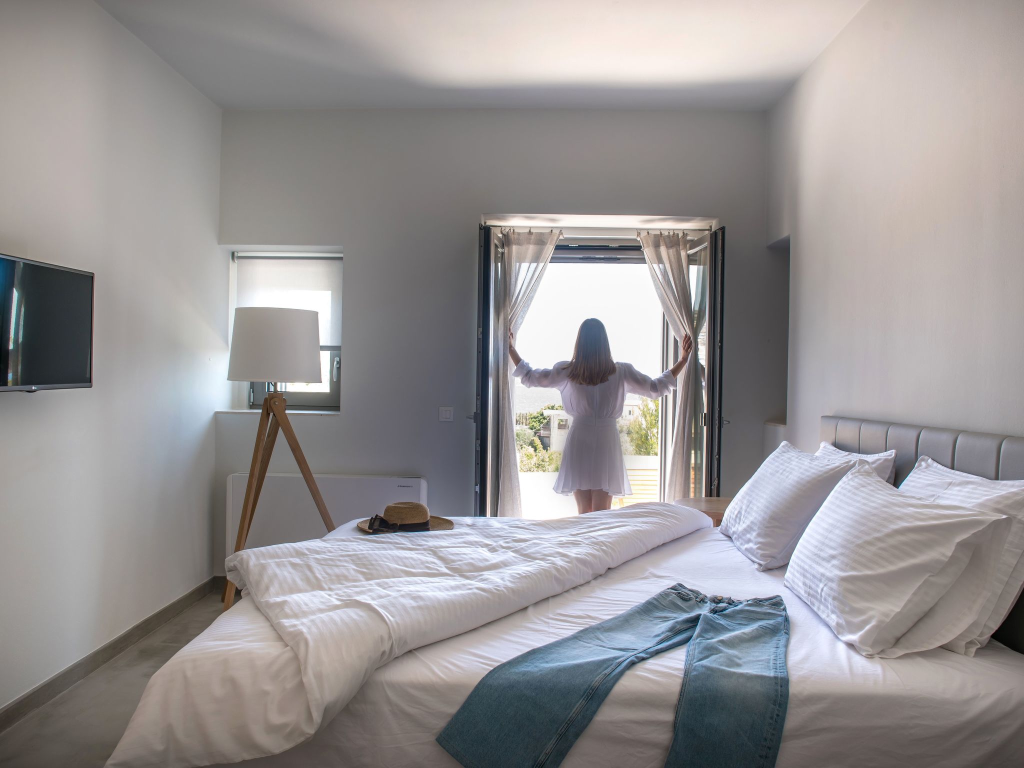 Haus in Agios Nikolaos mit außergewöhnlicher Aussicht-Binnen