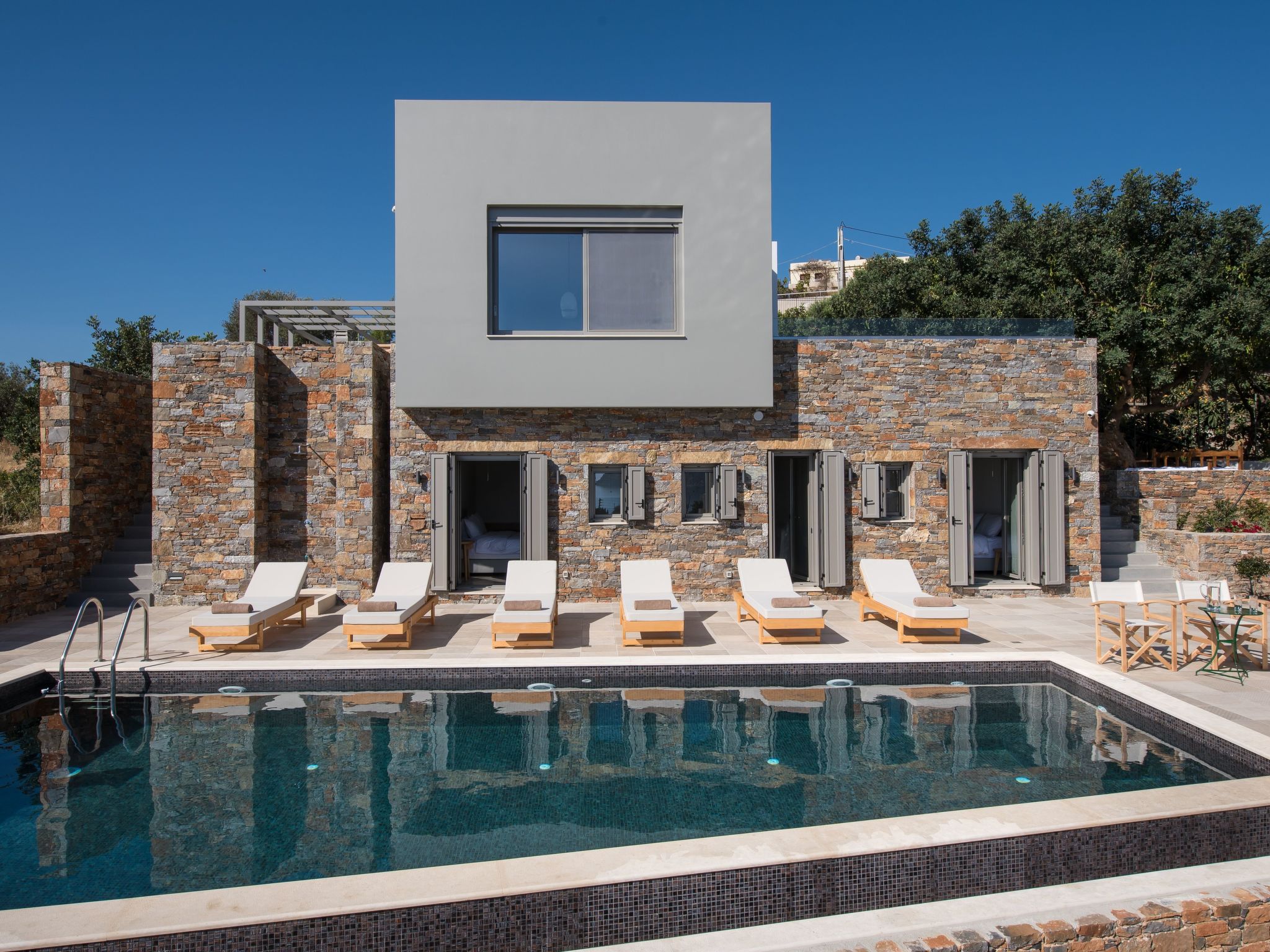 Haus in Agios Nikolaos mit außergewöhnlicher Aussicht-Binnen