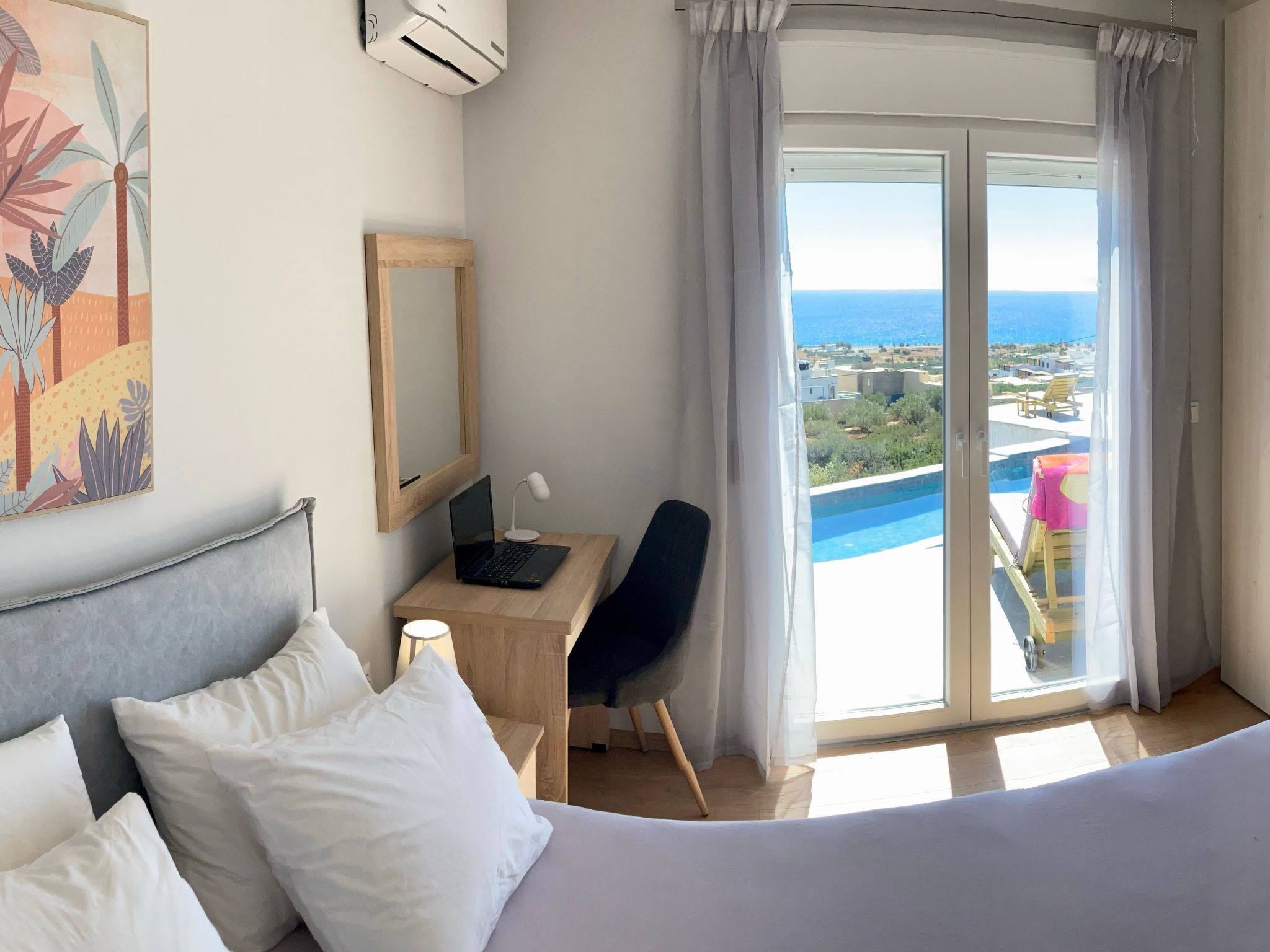 Zax Meerblick Villen mit Pool und 8 Schlafzimmern dom-Binnen