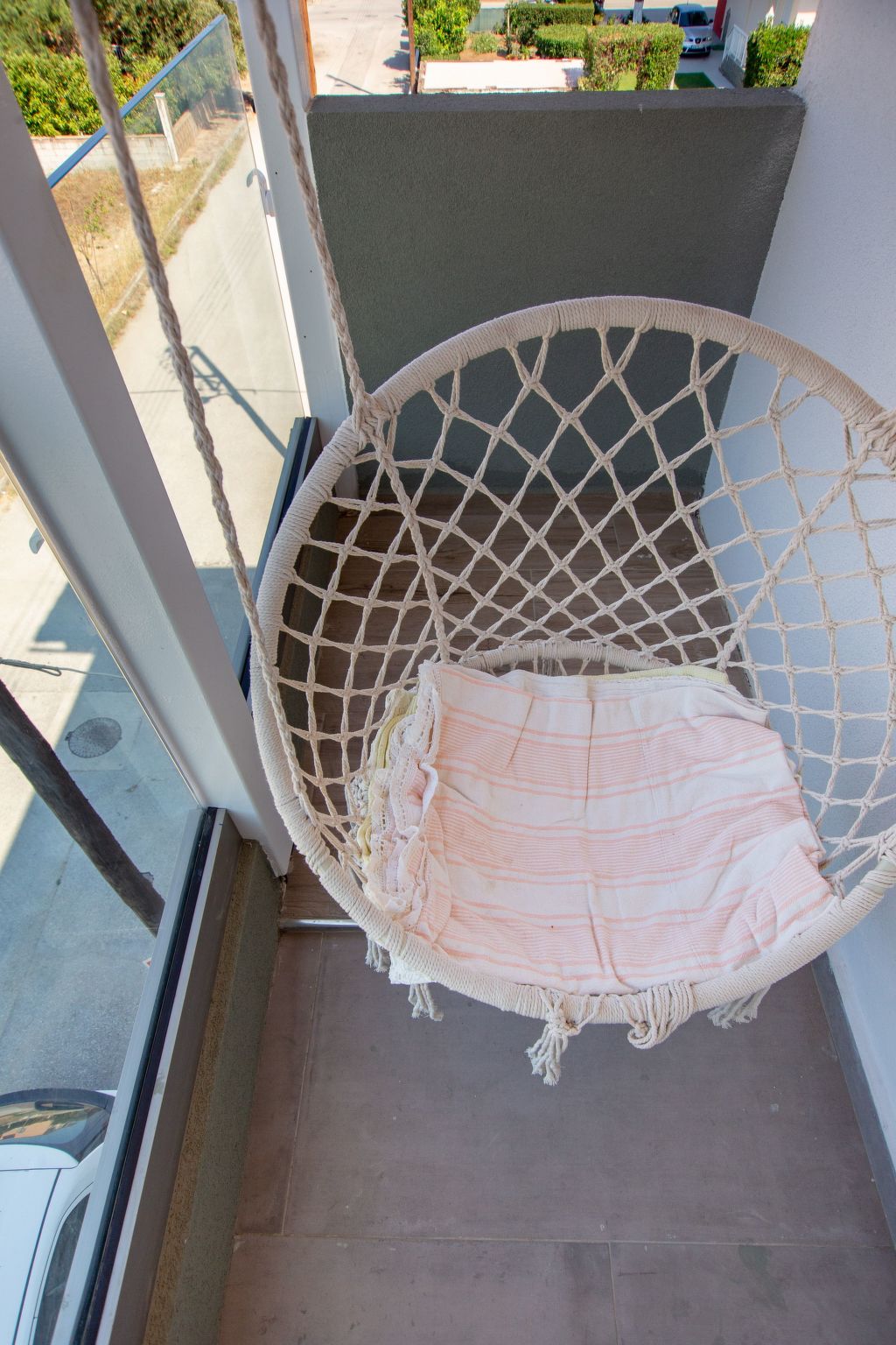 Studio-Appartement mit Balkon-Buiten