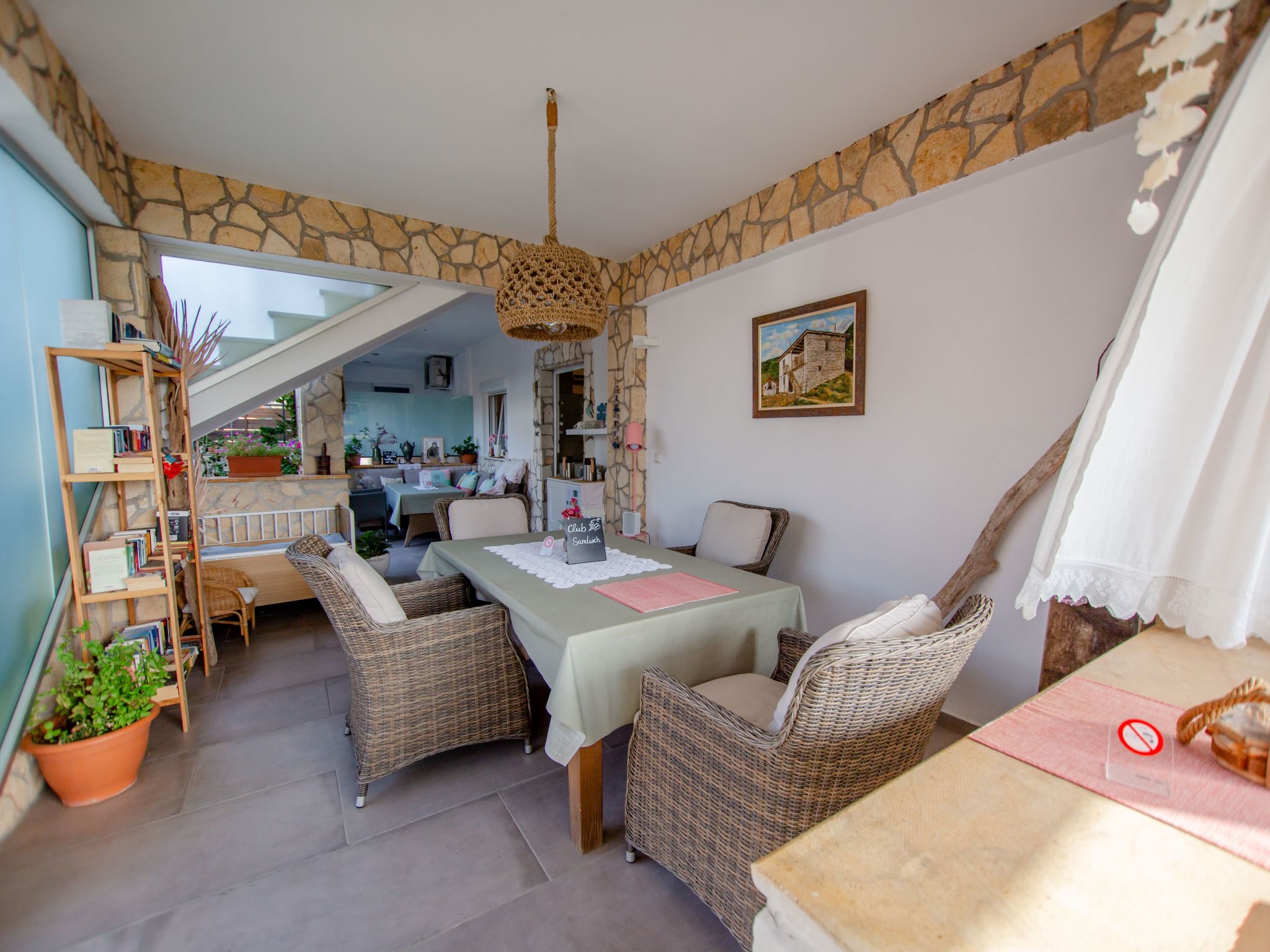 Studio-Appartement mit Balkon-Binnen