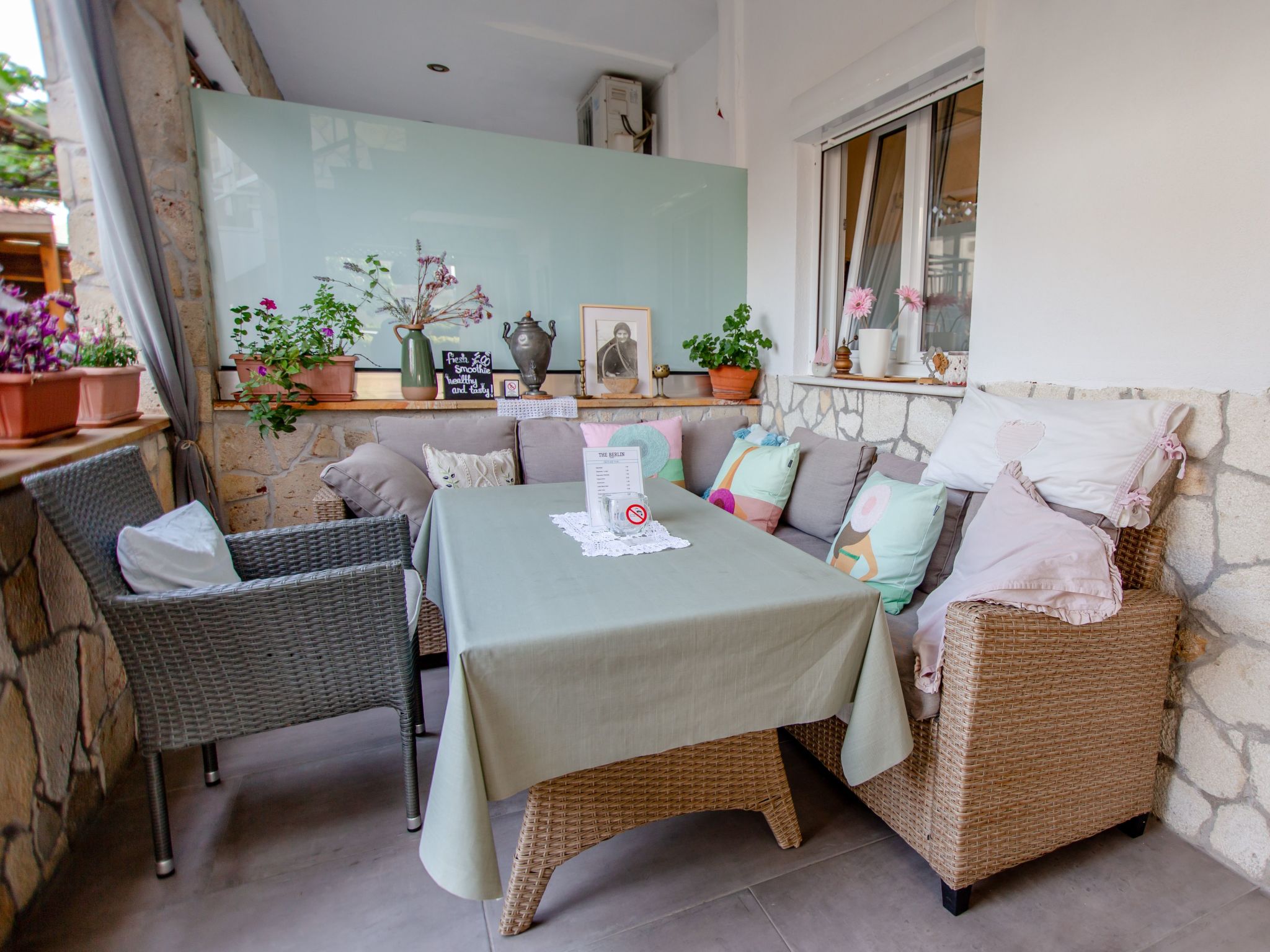 Studio-Appartement mit Balkon-Binnen