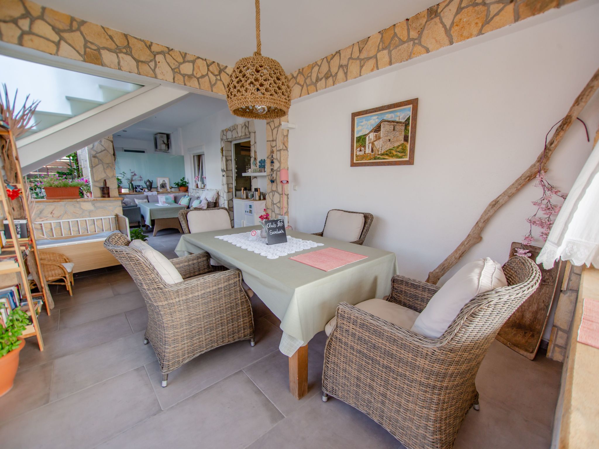 Appartement mit Terrasse-Binnen