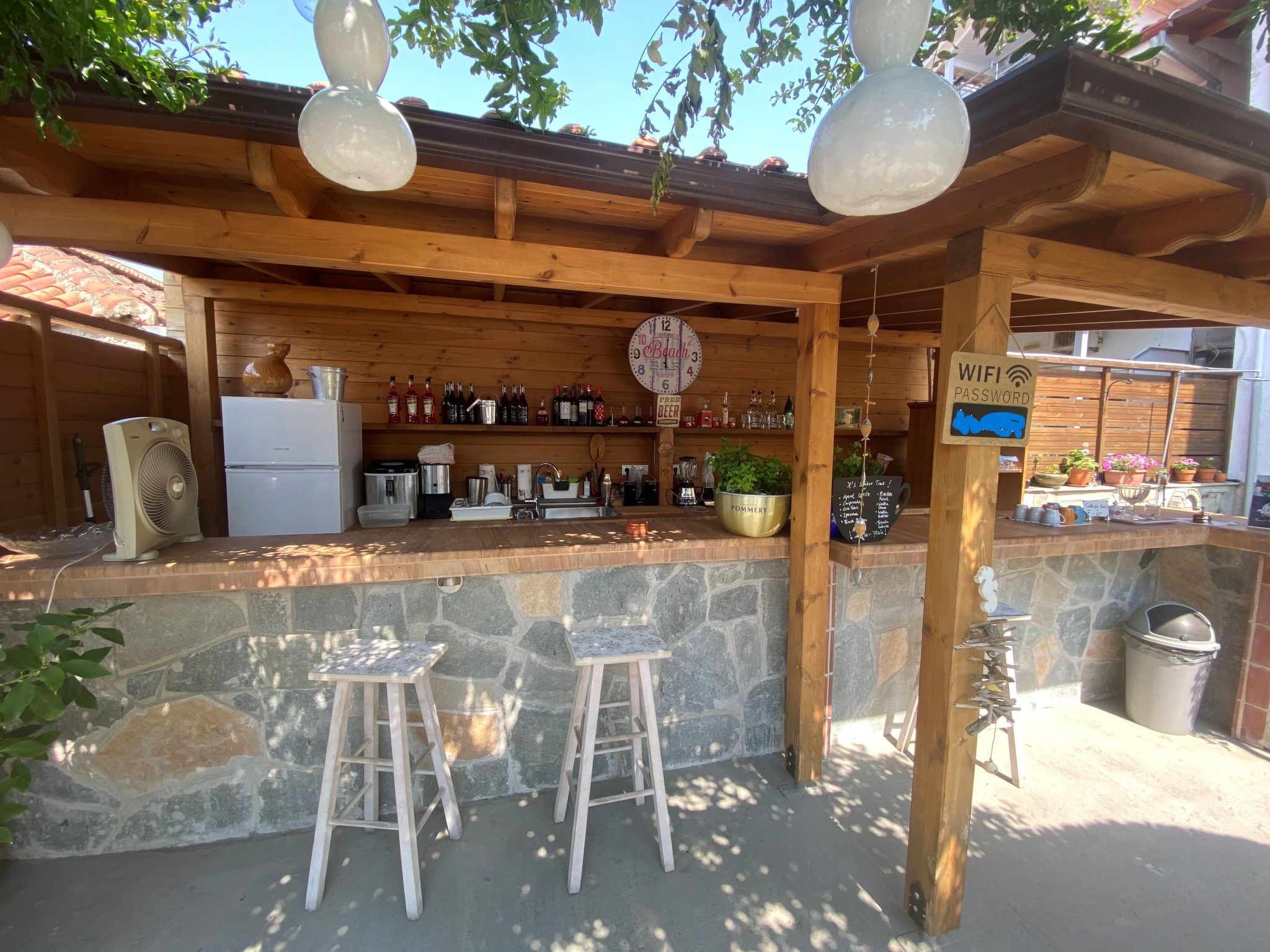 Studio mit Balkon-Buiten