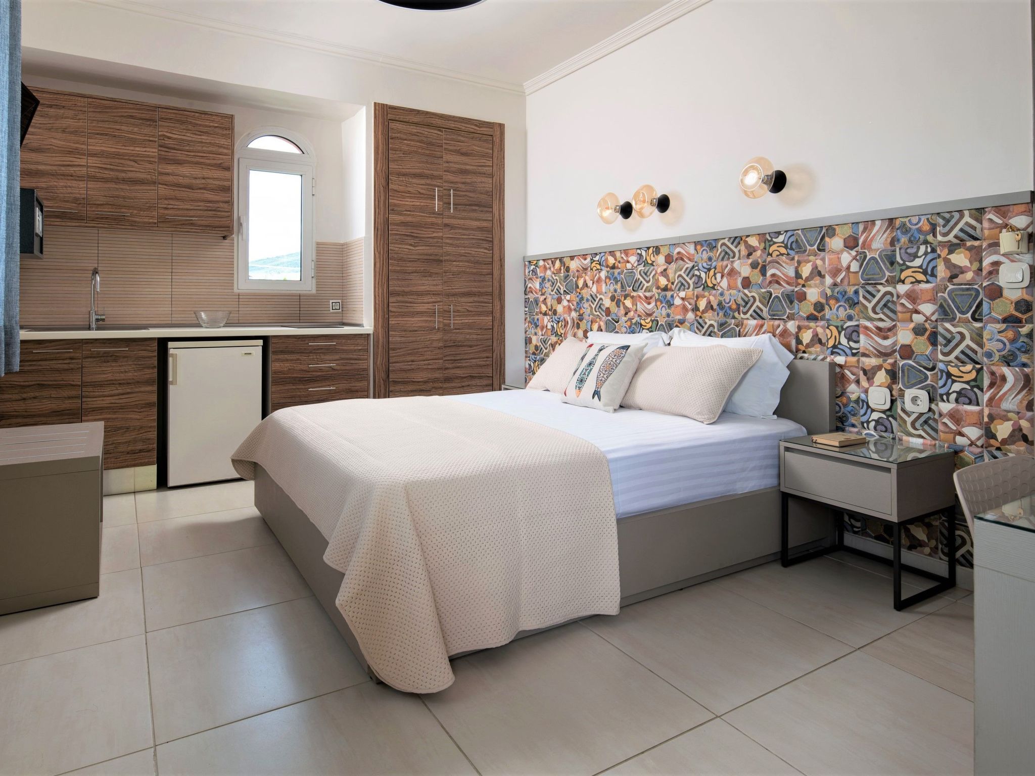 Modernes Studio mit Meerblick-Binnen