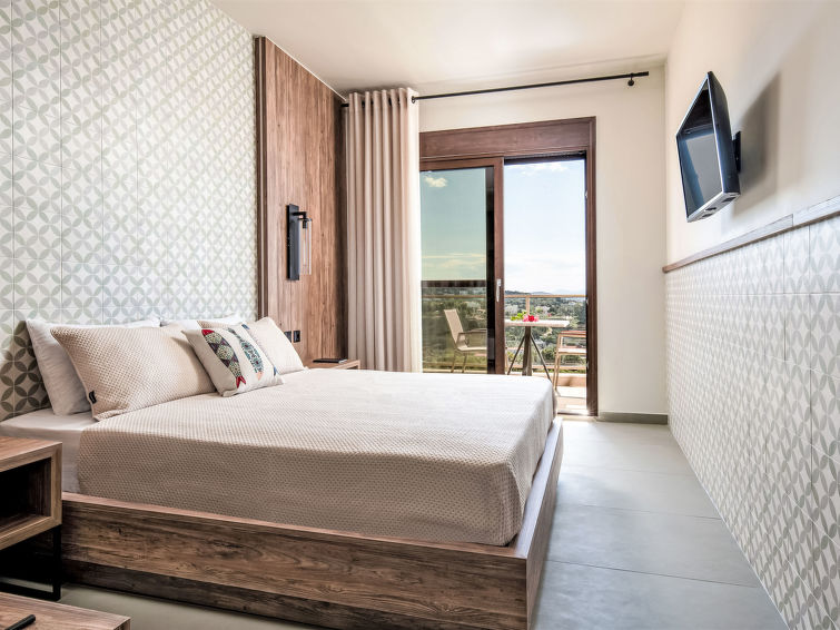 Appartement in Gerakini op 300 m van zee met zeezicht in Gerakini