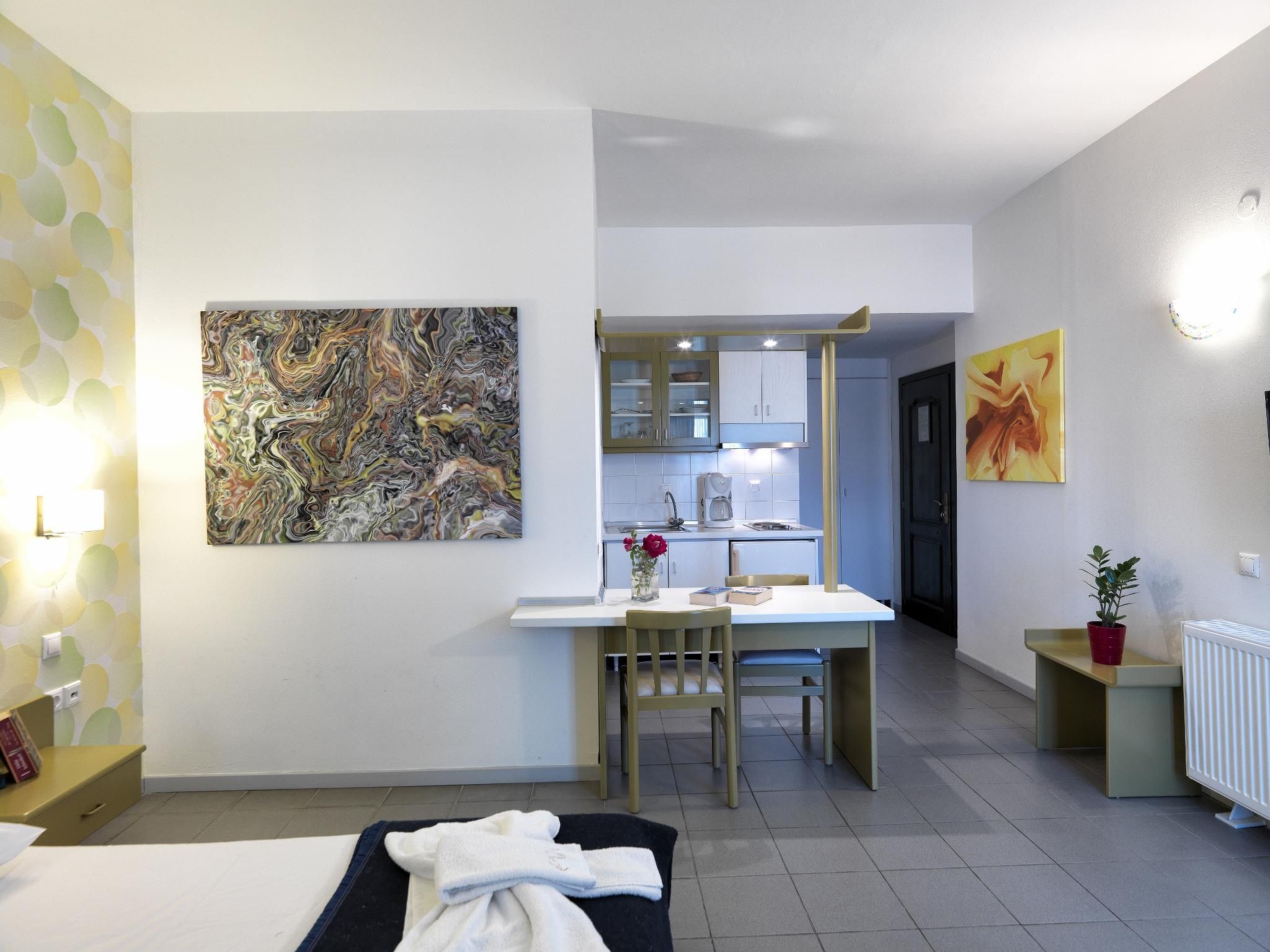 Elia Apartments Afytos - Studio für zwei Personen-Binnen