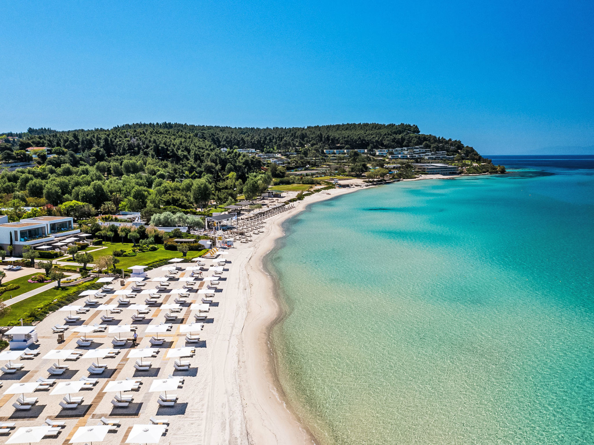 Luxusvilla mit Meerblick und privatem beheiztem Pool und Whirlpool für bis zu 1 - Buiten