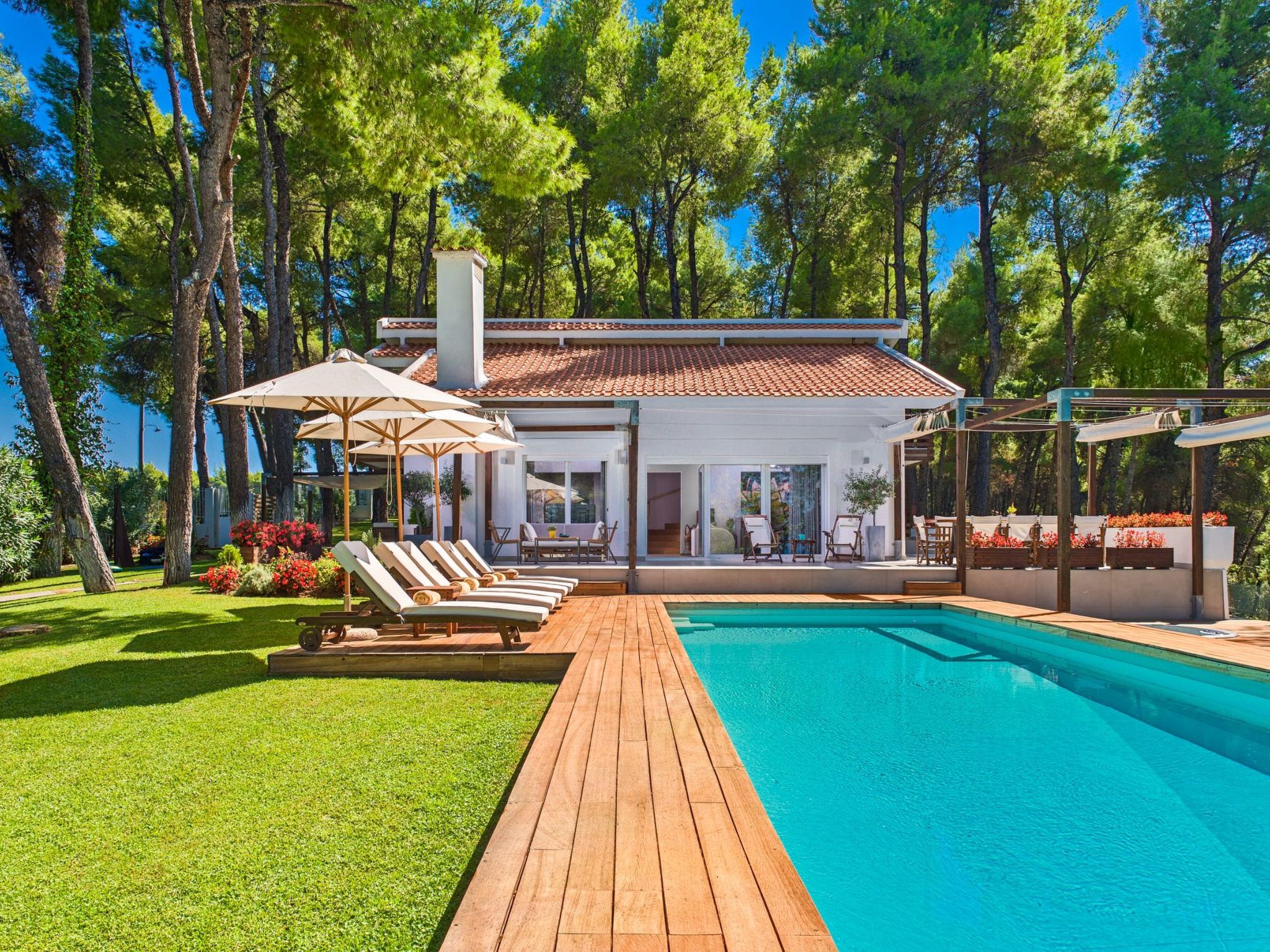 Luxusvilla mit Meerblick und privatem beheiztem Pool und Whirlpool für bis zu 1 - Image-tags.info