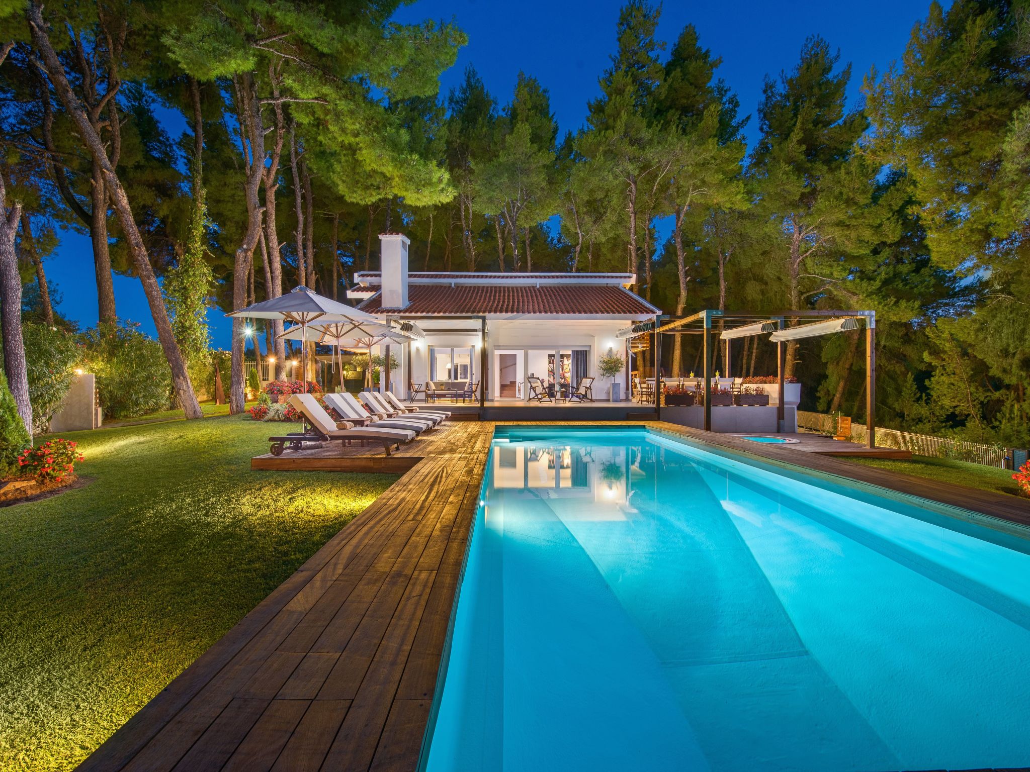 Luxusvilla mit Meerblick und privatem beheiztem Pool und Whirlpool für bis zu 1 - Image-tags.info