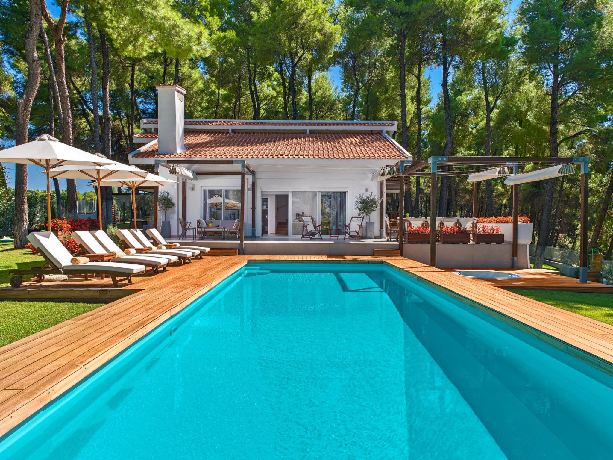 Luxusvilla mit Meerblick und privatem beheiztem Pool und Whirlpool für bis zu 1 - Image-tags.info