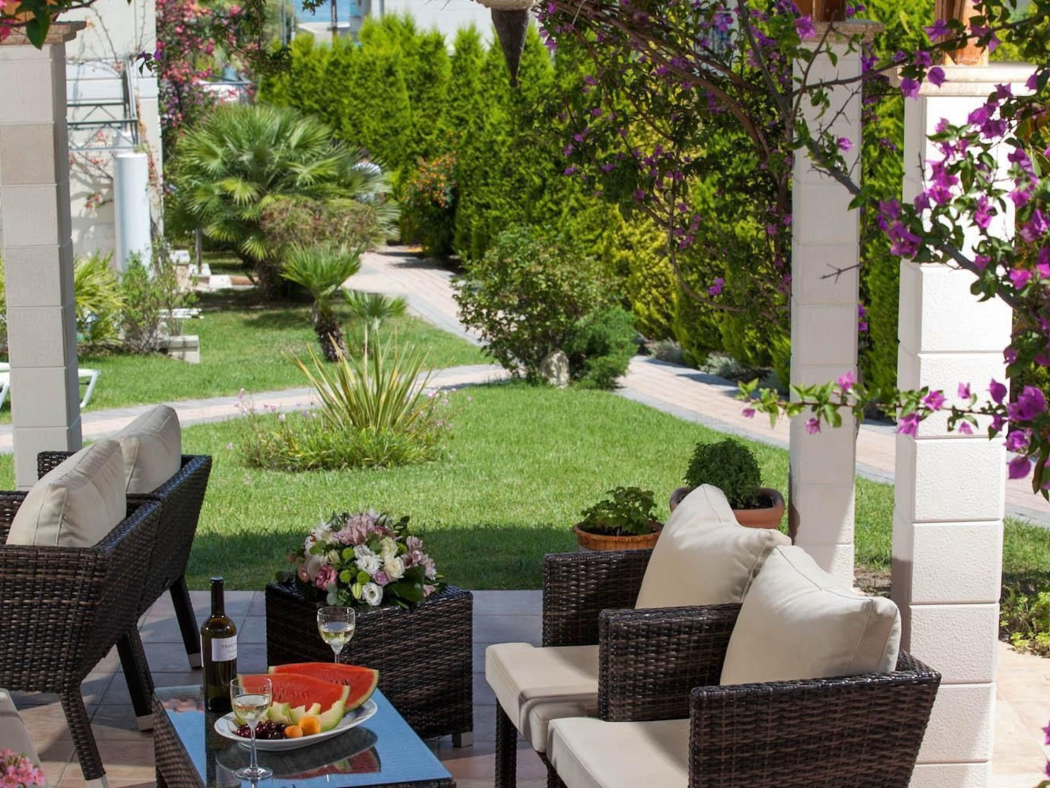 Gemütliche Wohnung in Pallini mit Eigenem Balkon-Binnen