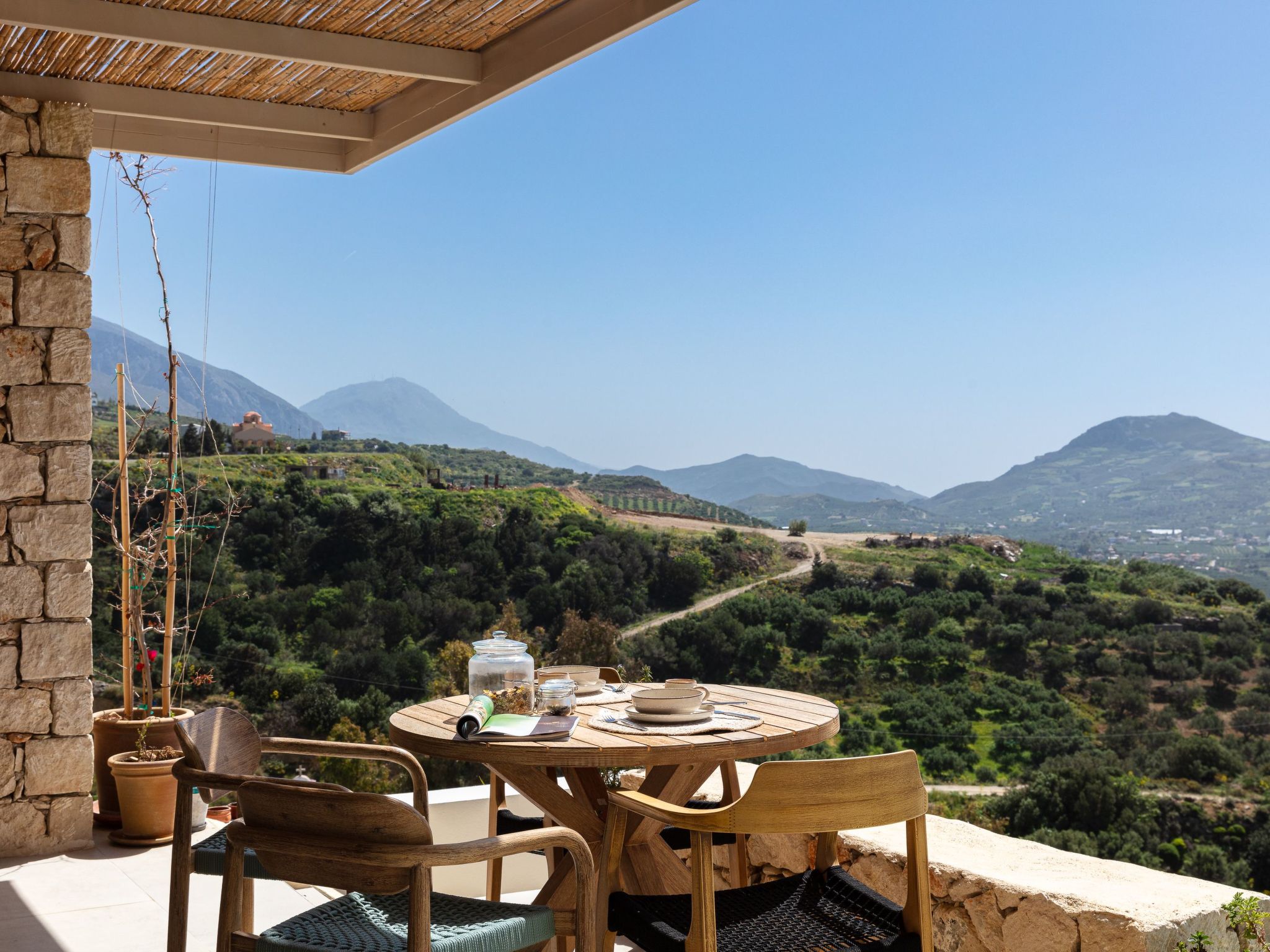 "Serenity" mit eigenem Pool-Outside