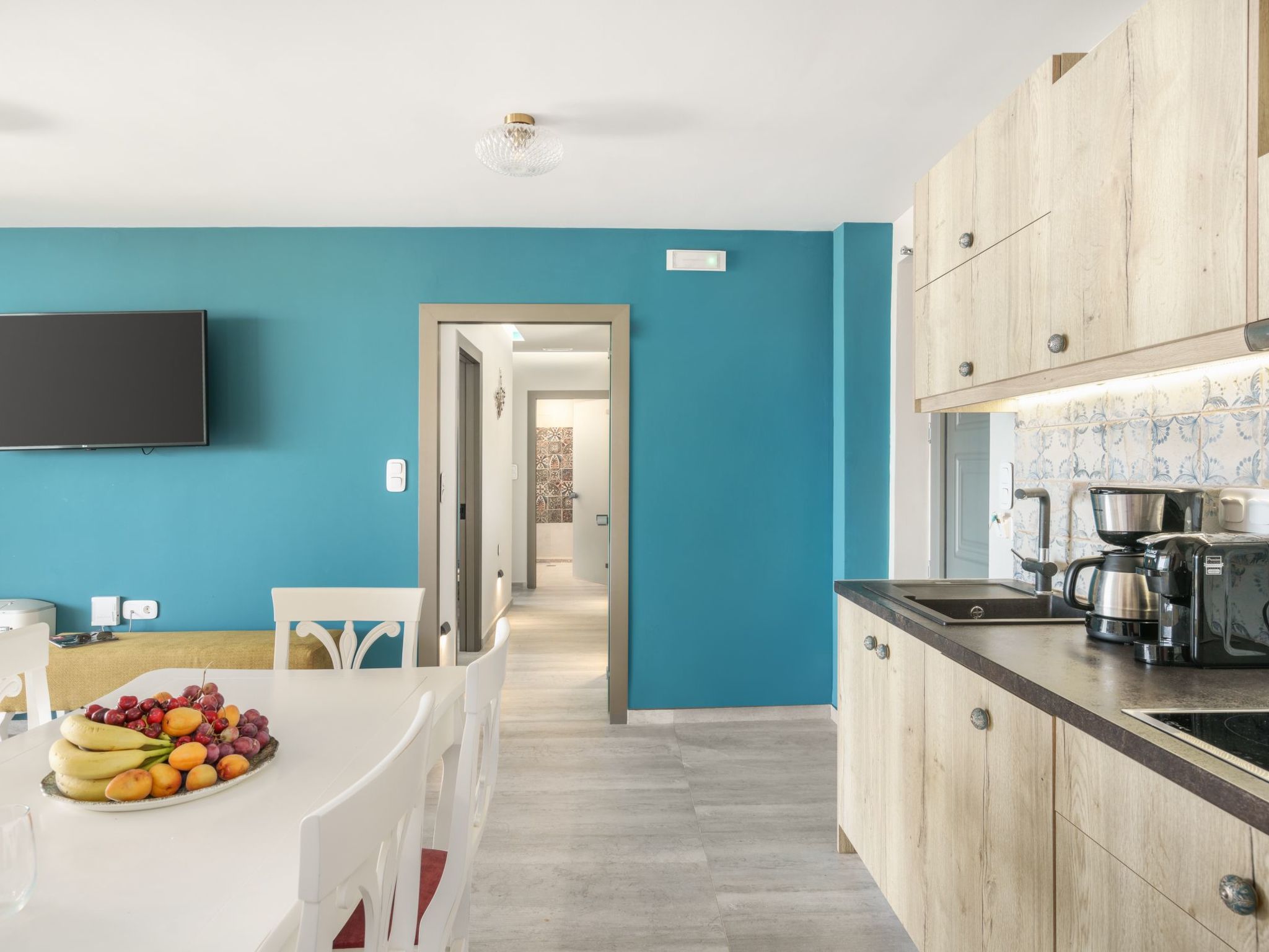 "Venetsianiko" mit privatem Parkplatz-Dedans