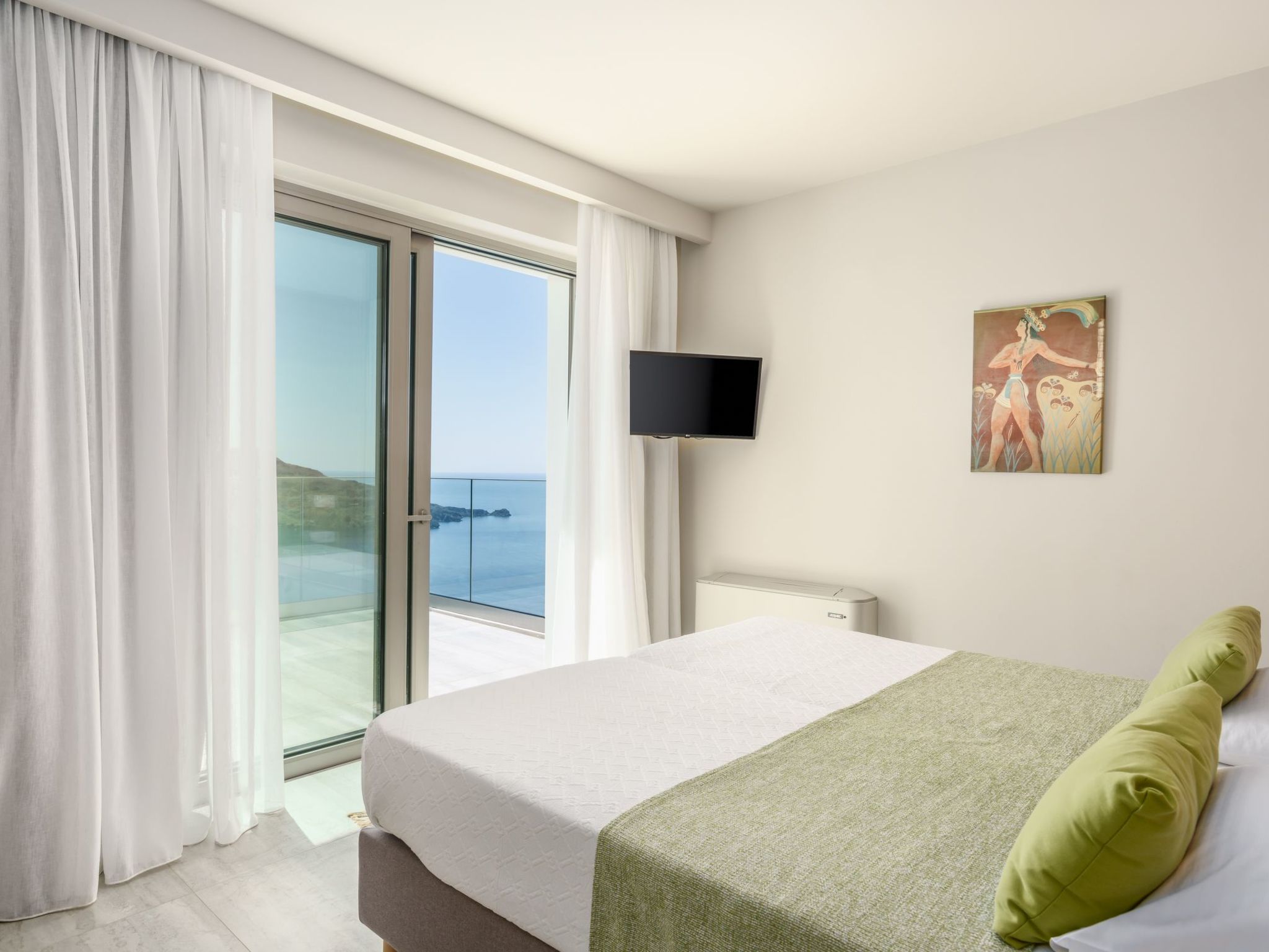 "Minoiko" mit Balkon-Drinnen