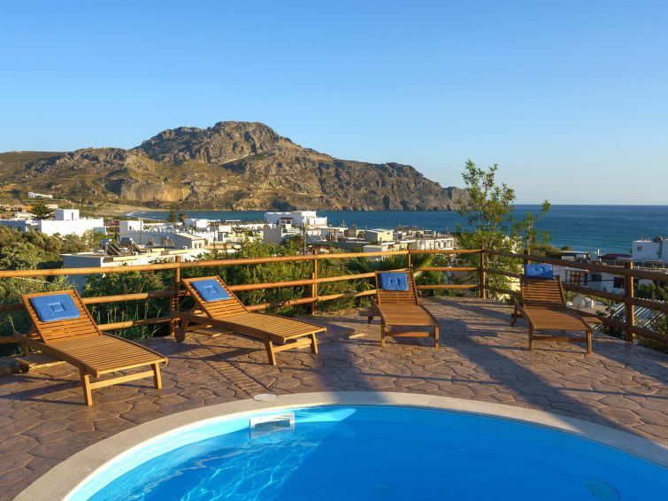 Villa, Privater Pool Gehweite Zu Annehmlichkeiten - Plakias