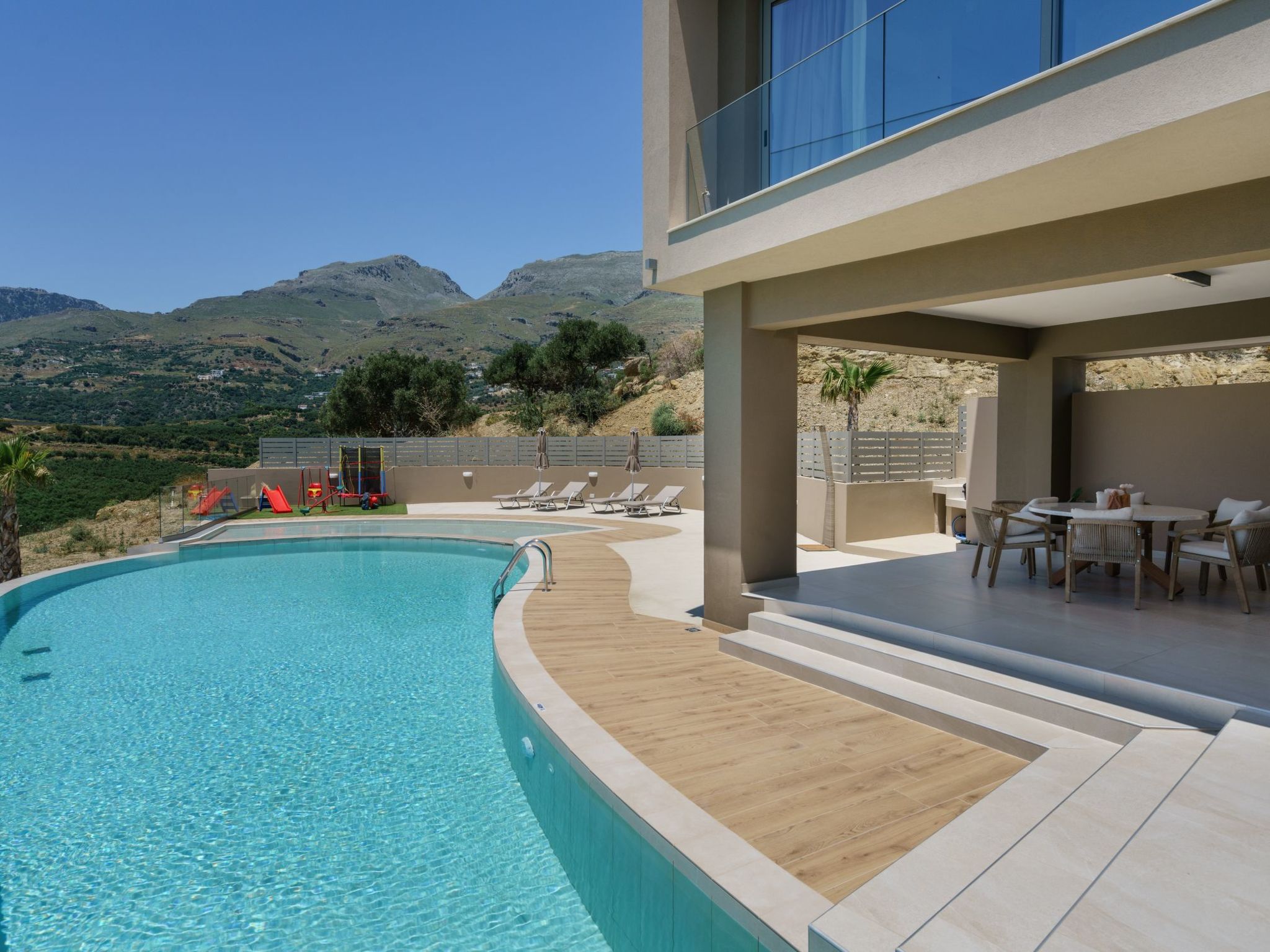 Neu Plakias Sunset II mit Infinity-Pool, Jacuzzi-Outside