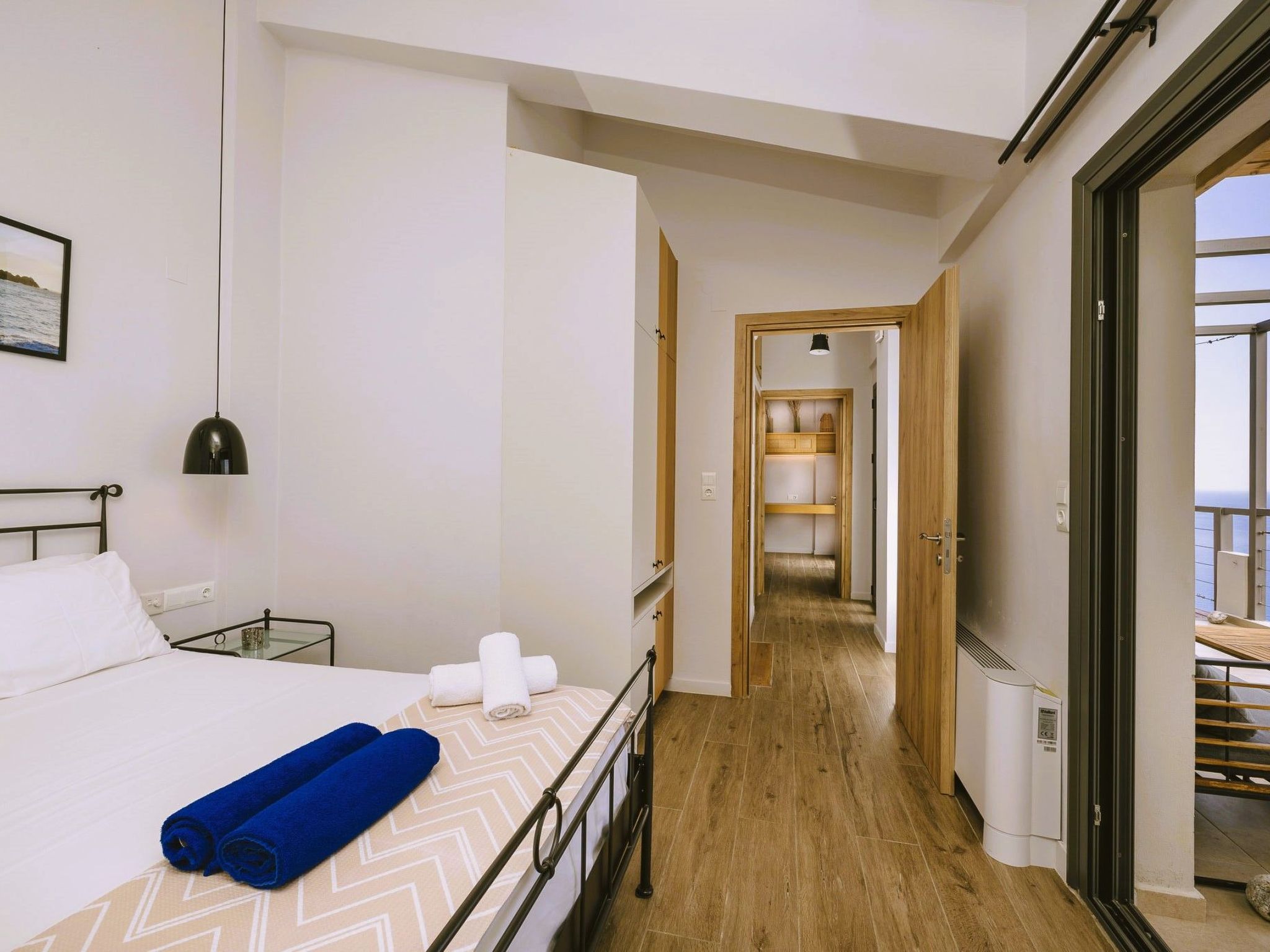 Luxuriöse "Villa Spyros" mit Meerblick-Drinnen