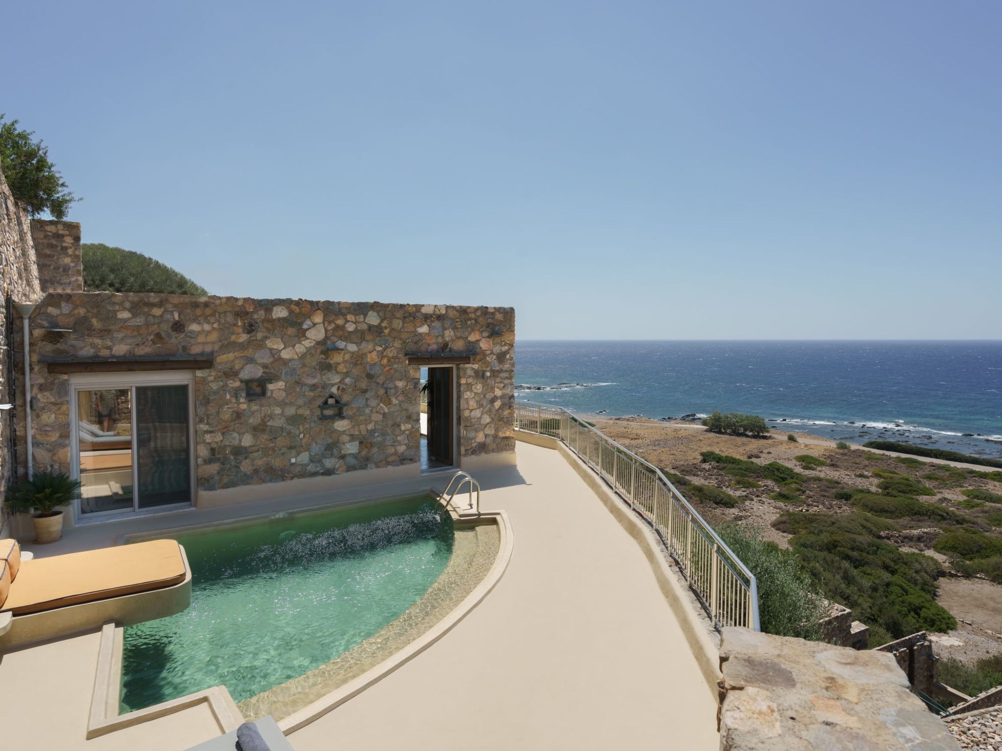 Stilvolle Villa, privater Pool und Grillplatz bei Elafonissi-Buiten