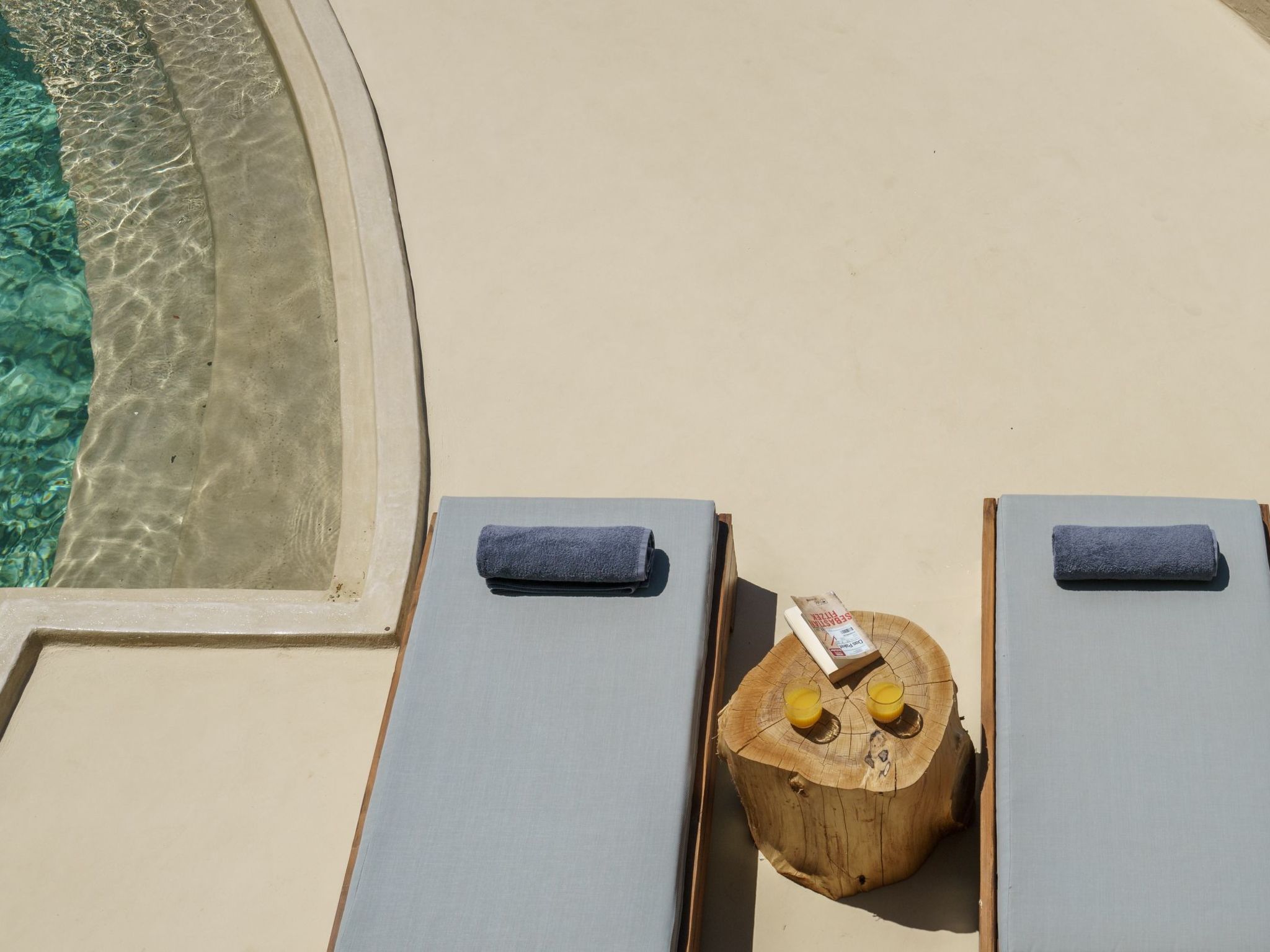 Stilvolle Villa, privater Pool und Grillplatz bei Elafonissi-Binnen