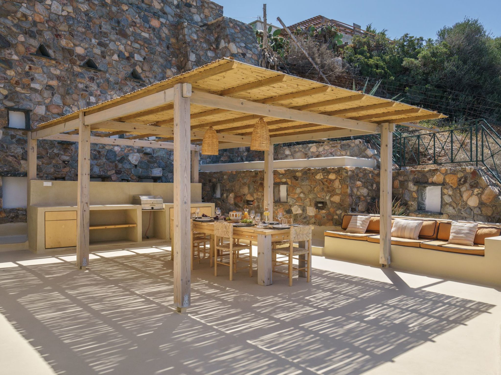 Stilvolle Villa, privater Pool und Grillplatz bei Elafonissi-Buiten