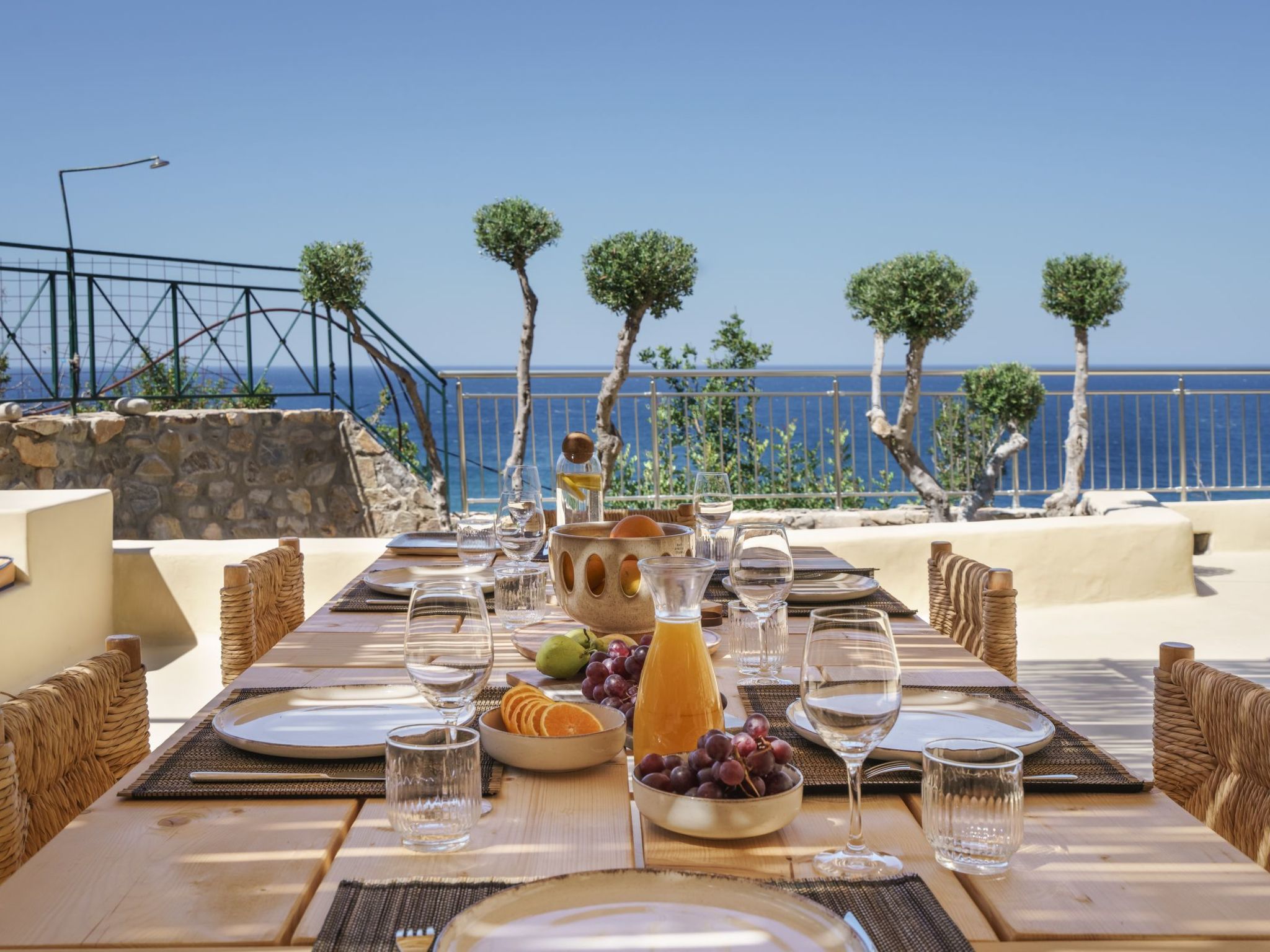 Stilvolle Villa, privater Pool und Grillplatz bei Elafonissi-Buiten