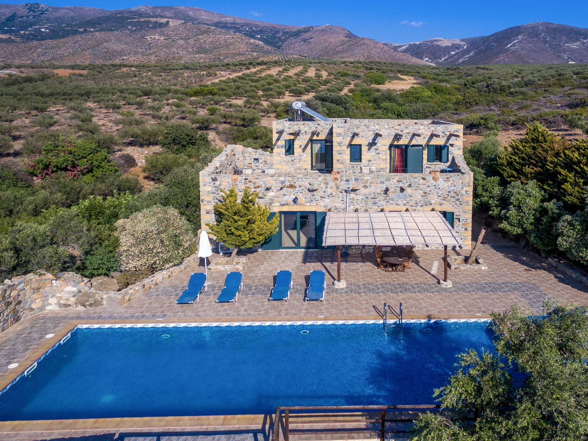 Atemberaubende Aussicht in der Villa bei Elafonissi