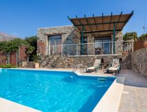Villa mit Meerblick und privatem Pool, in der Nähe von Elafonissi