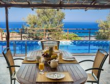 Traditionelle Villa mit Pool und Meerblick Elafonissi
