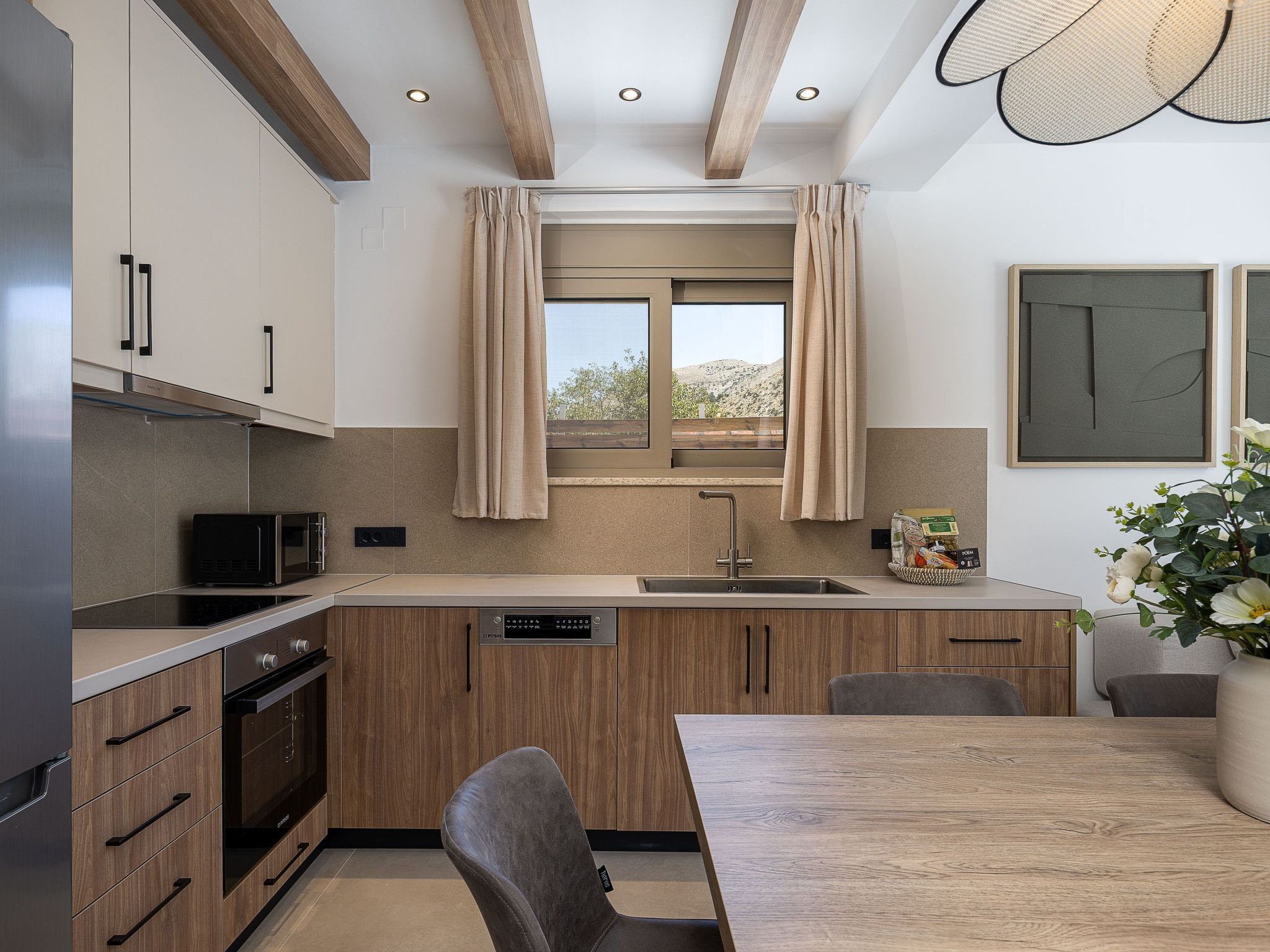 Imbros Villa lll -''Gratis''Beheizter Pool in den Bergen-Binnen