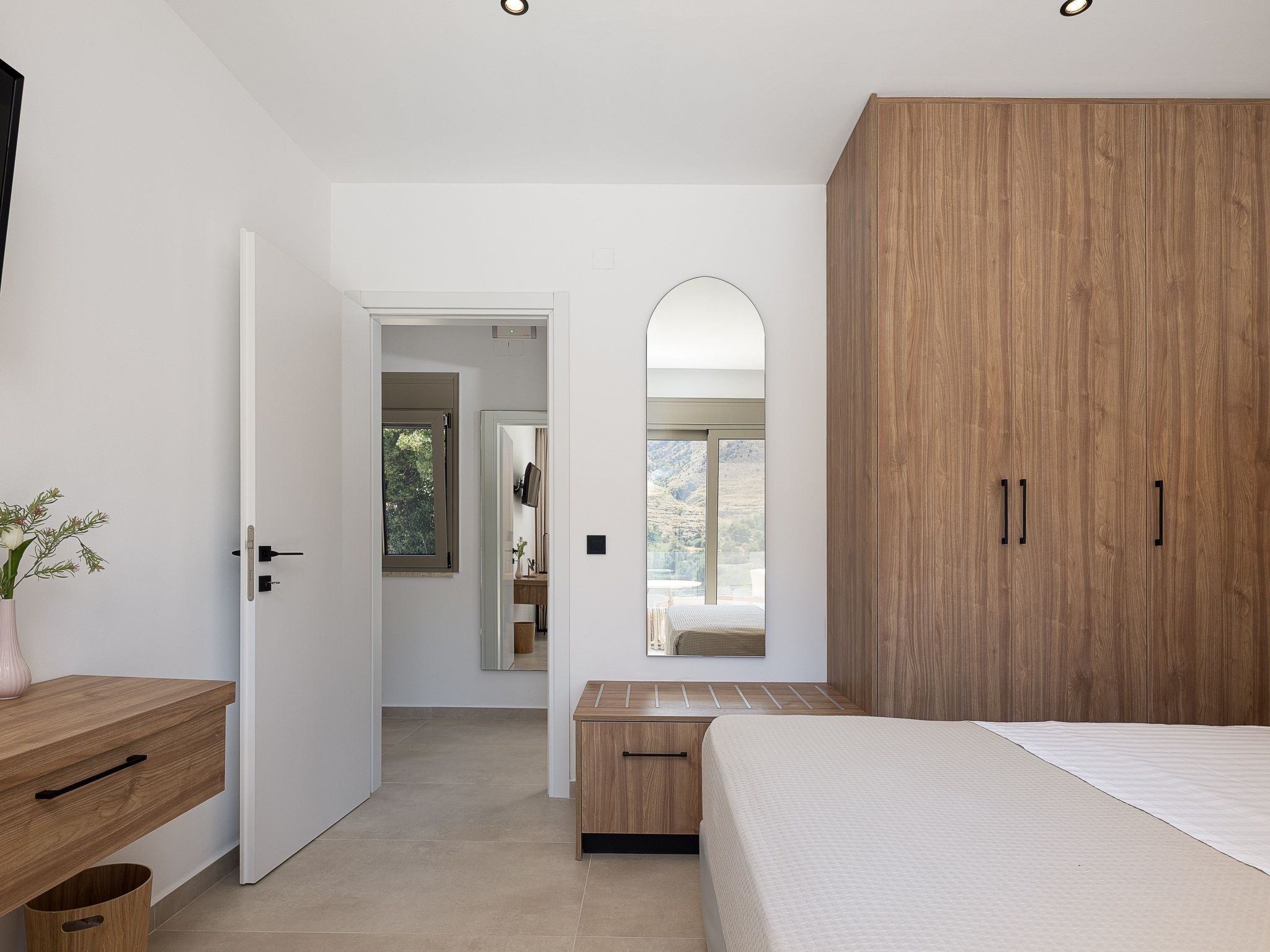 Imbros Villa lll -''Gratis''Beheizter Pool in den Bergen-Binnen