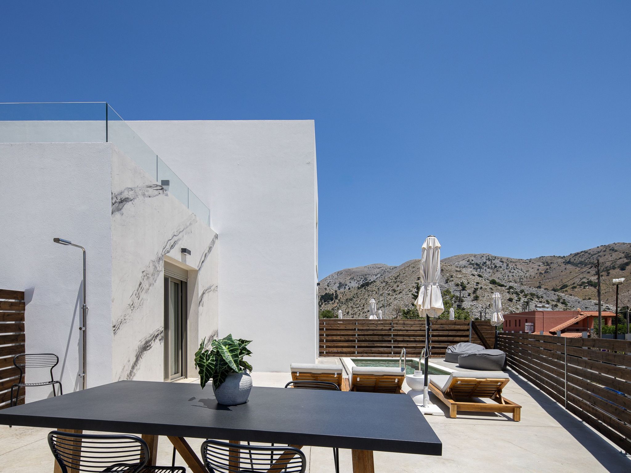 Imbros Villa I -''Gratis''BeheizterPool und Ruhe-Binnen