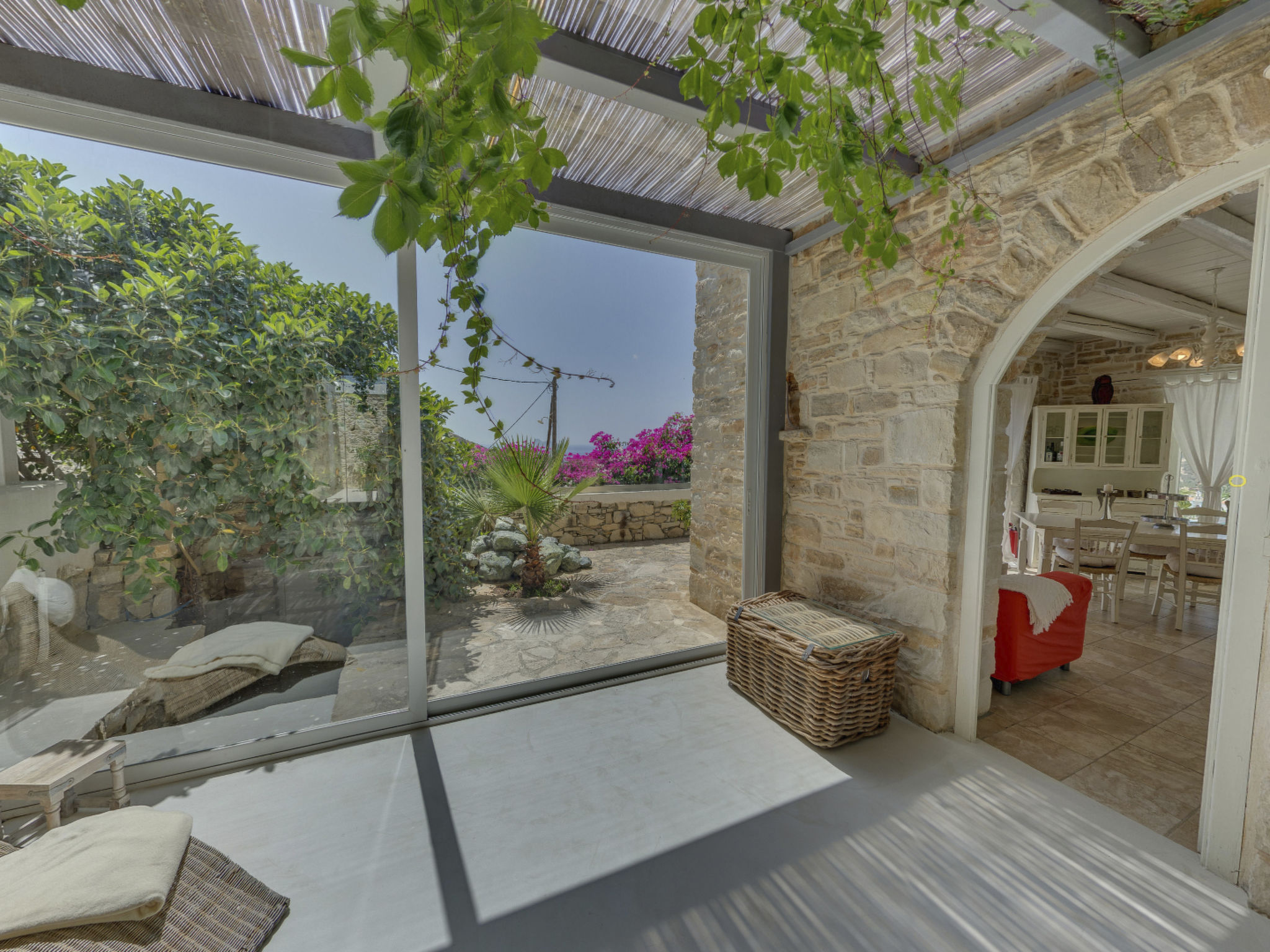 In Timpaki mit Privatem Pool-Dehors