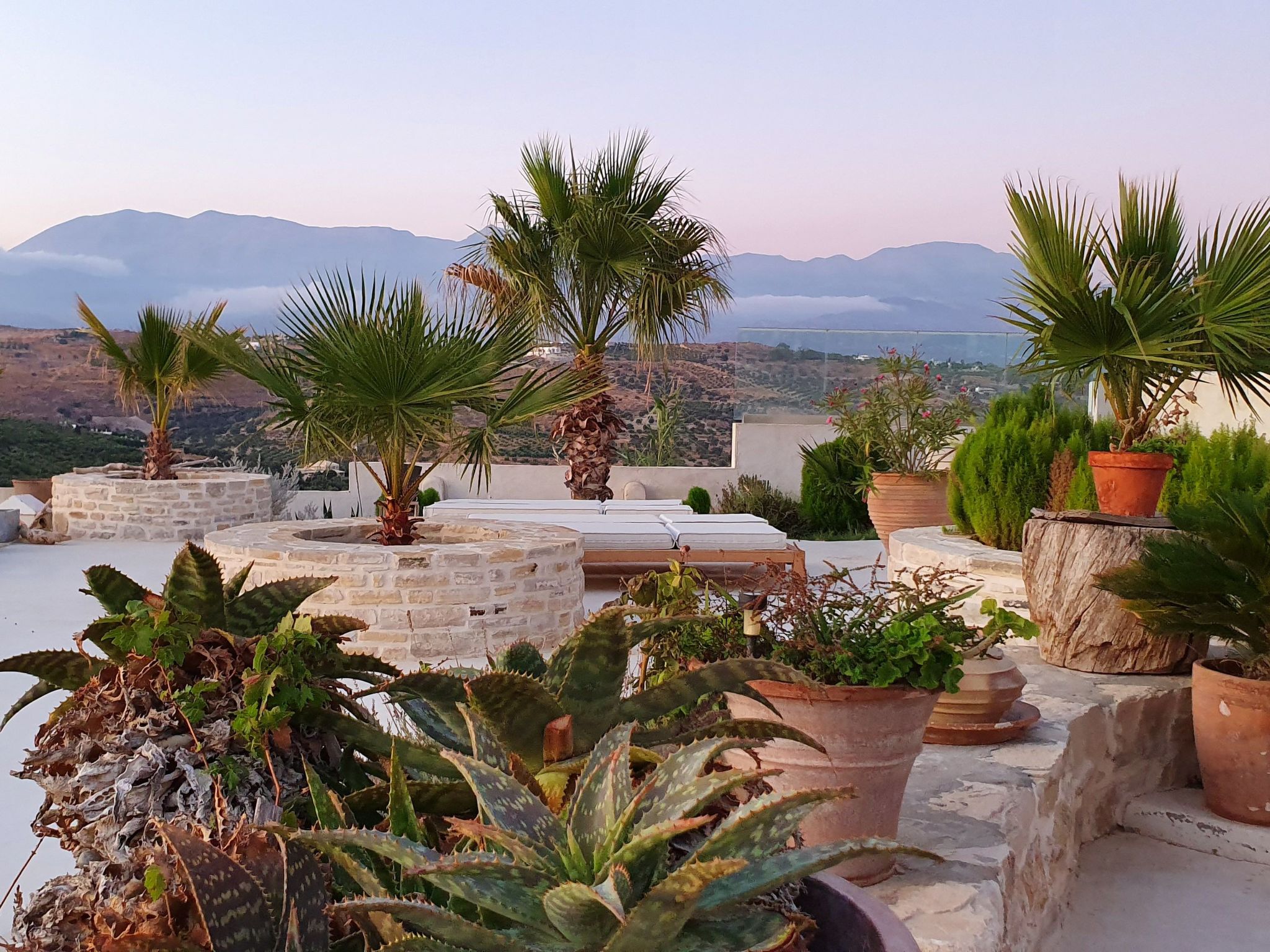 In Timpaki mit Privatem Pool-Dehors