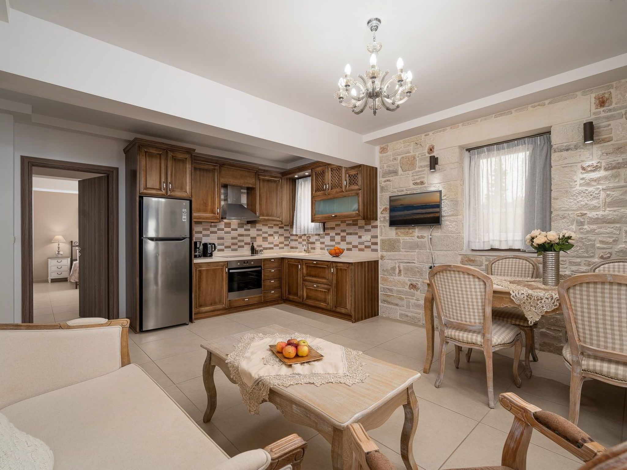 Orelia in Matala: Modern appartement met zwembad vlakbij zee - foto 36