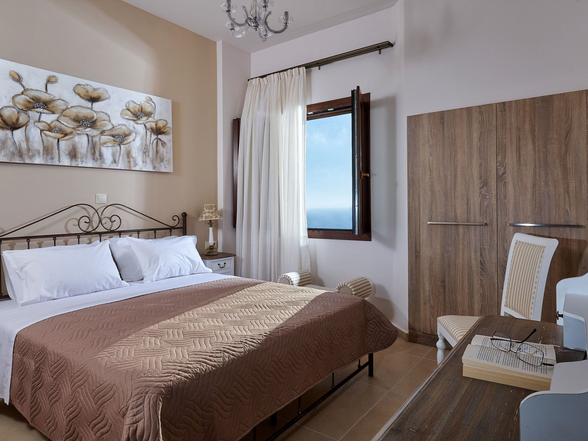 Orelia Cretan: Stijlvol appartement met zwembad bij Matala, 2 km van zee - foto 25