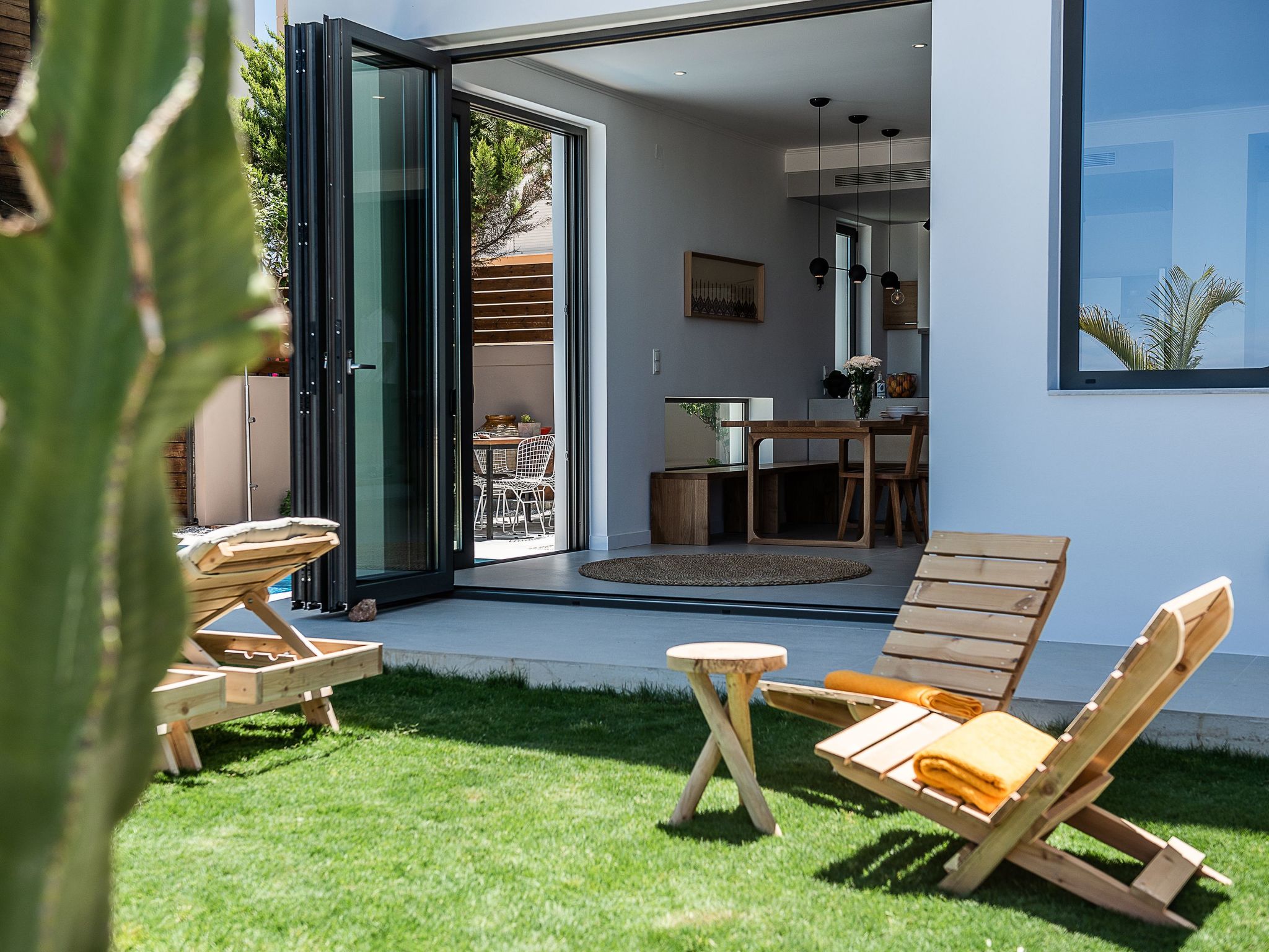 Ferienvilla "Fos" mit Blick auf das Wasser-Binnen