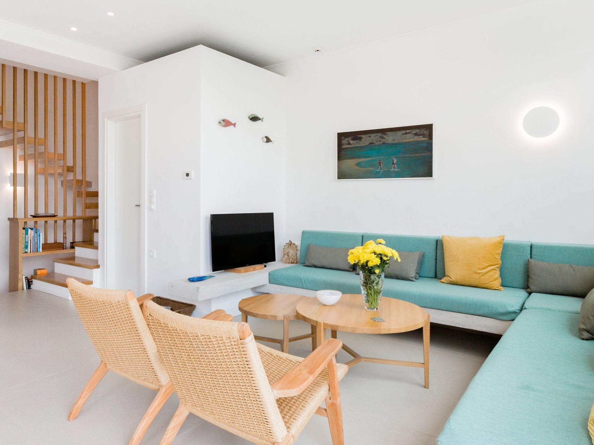 Ferienvilla "Fos" mit Blick auf das Wasser-Binnen