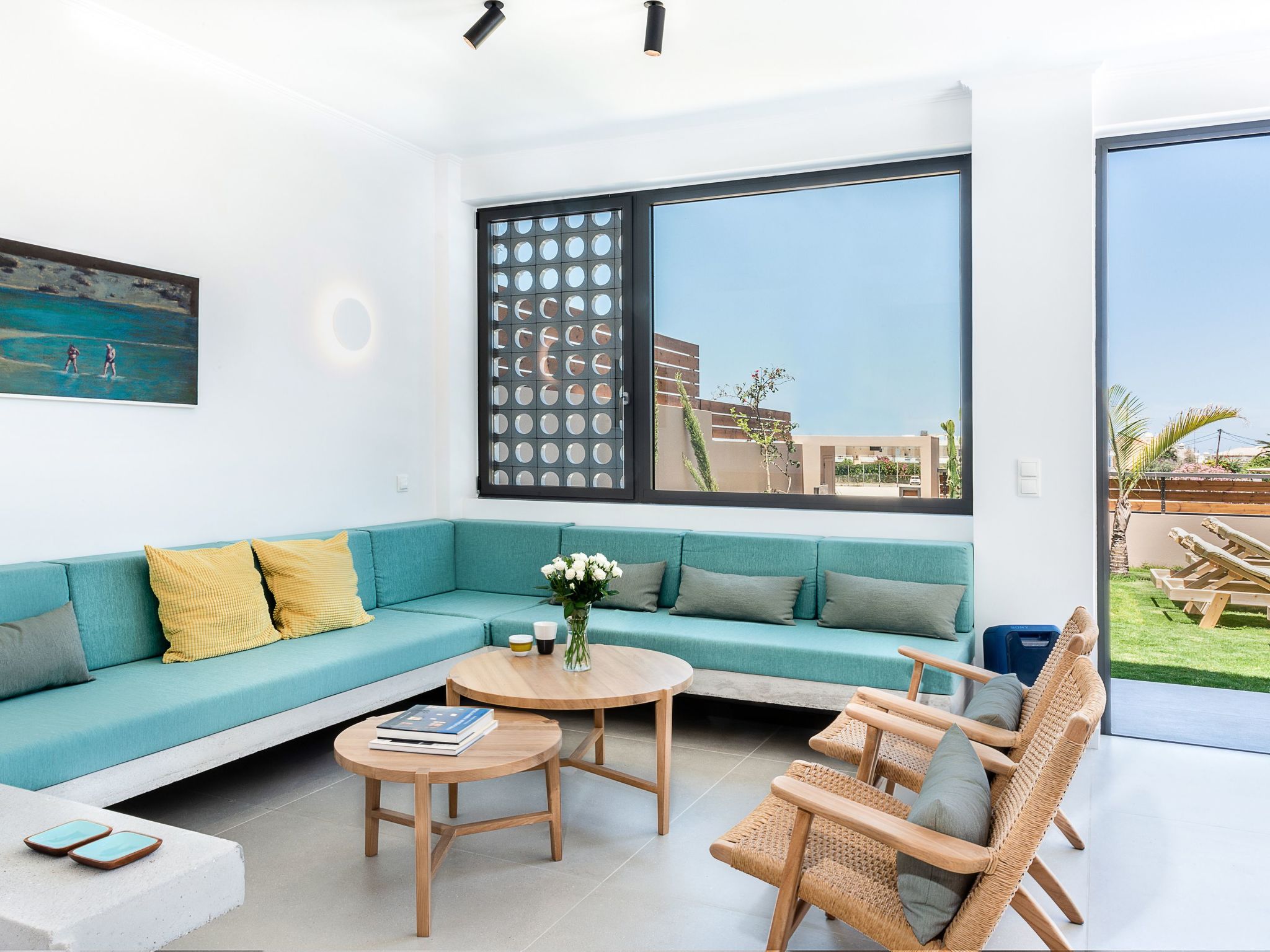 Ferienvilla "Fos" mit Blick auf das Wasser-Binnen